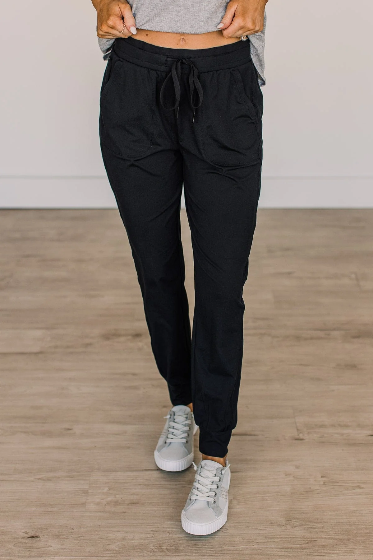 Thread & Supply Wander Around Town Joggers- Black - Image 3