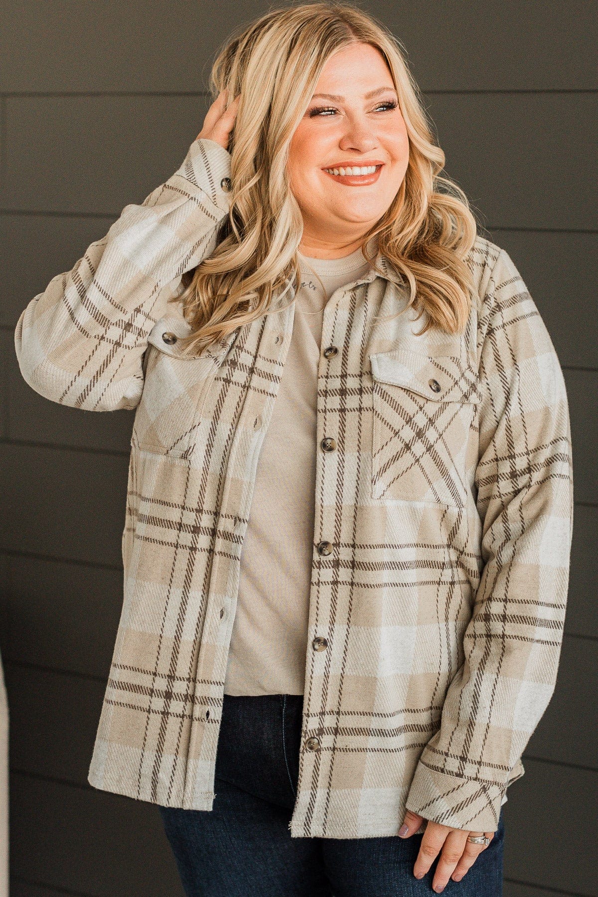 Thread & Supply Whisked Away Jacket- Beige - Image 4