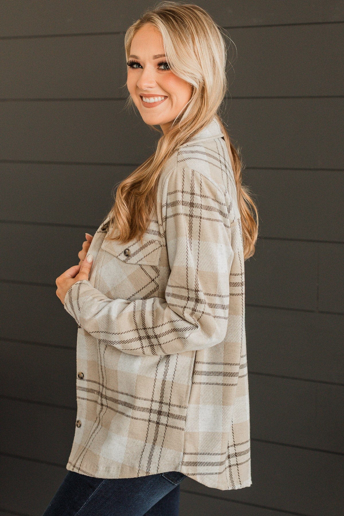 Thread & Supply Whisked Away Jacket- Beige - Image 7