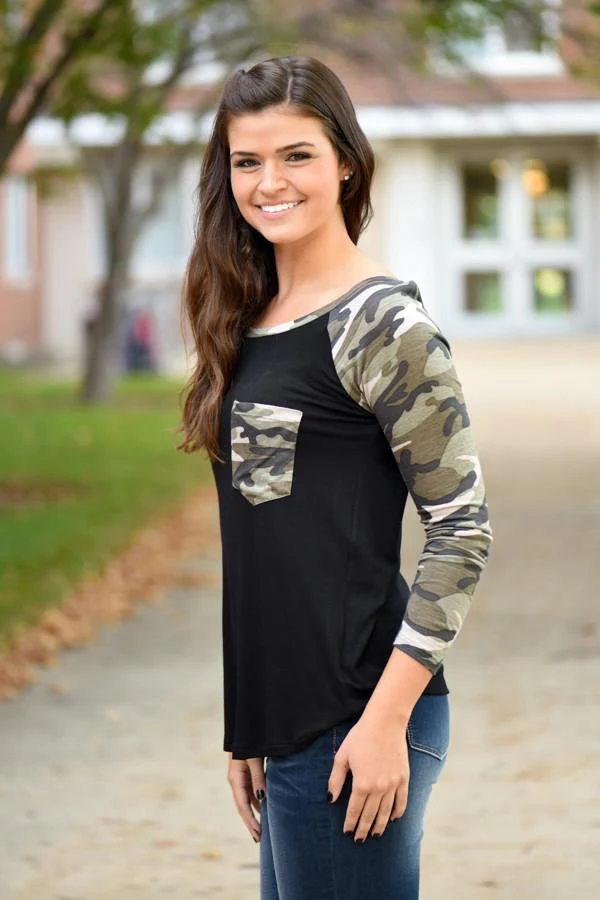 Thrill of the Hunt Top - Camo - Image 4
