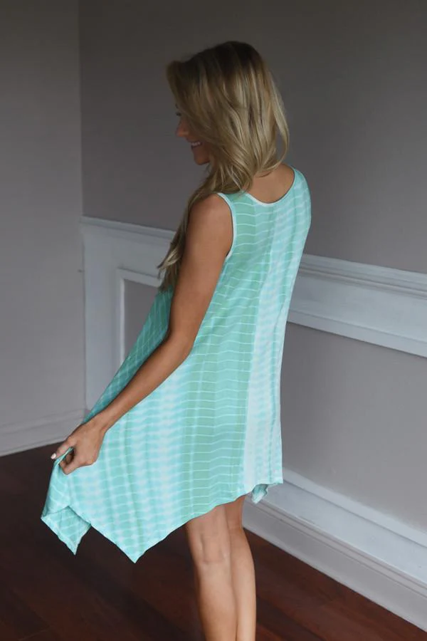Tie Dye For Dress ~ Mint - Image 6