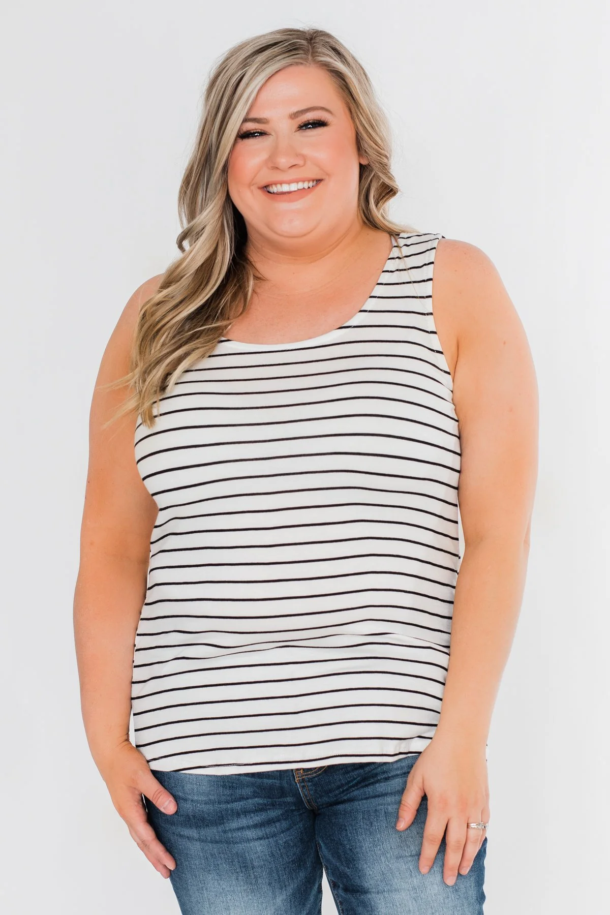 Tied Up In Leopard Bow Tank Top- Ivory - Image 4