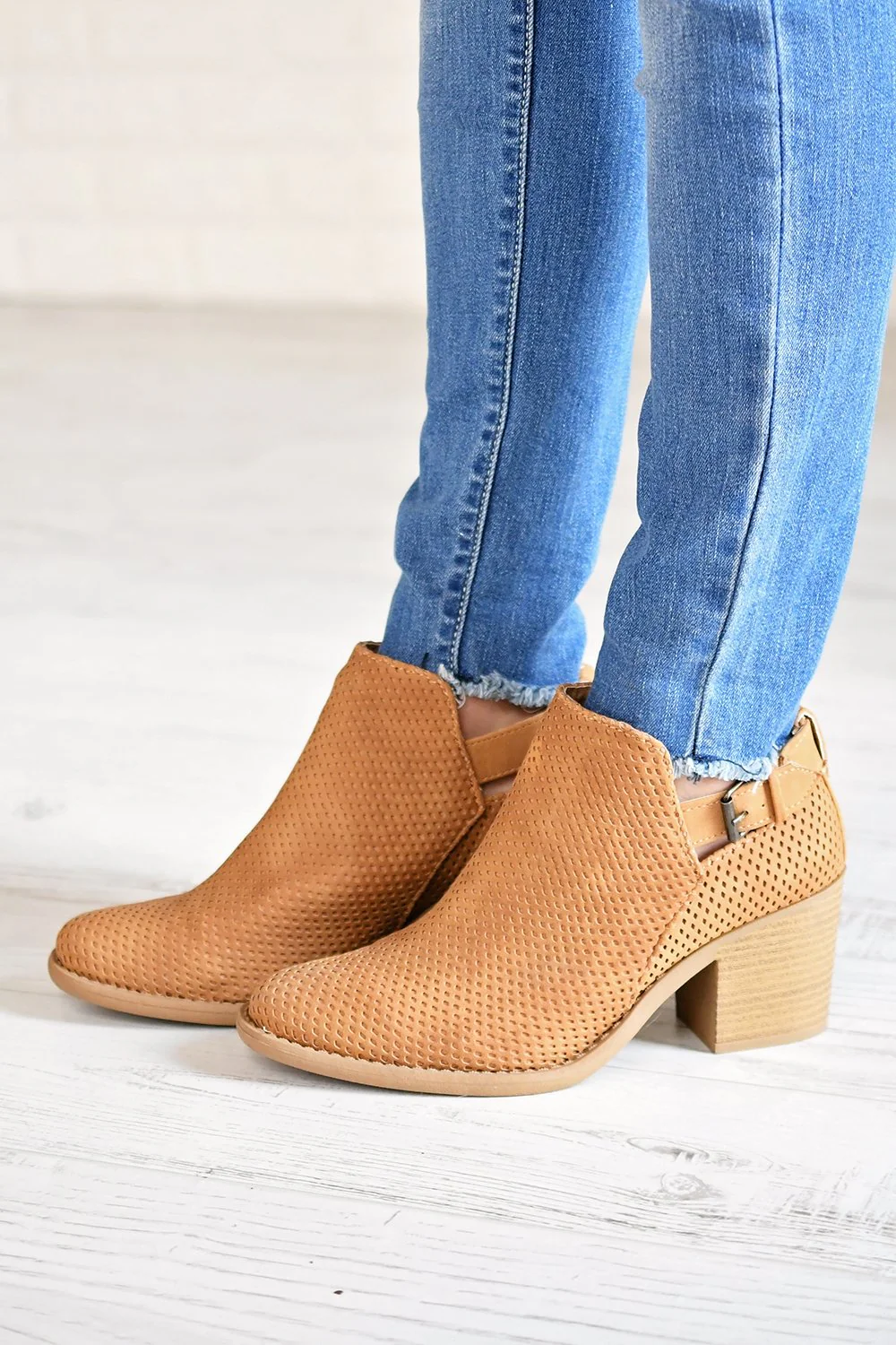 Tobin Booties ~ Tan - Image 3