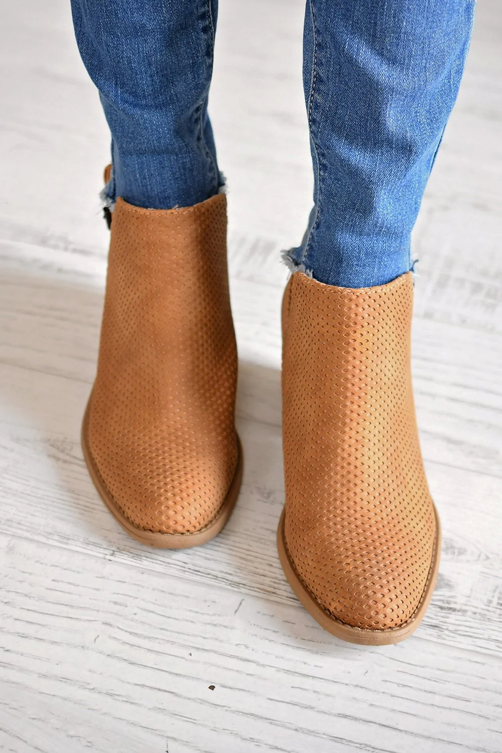 Tobin Booties ~ Tan - Image 5