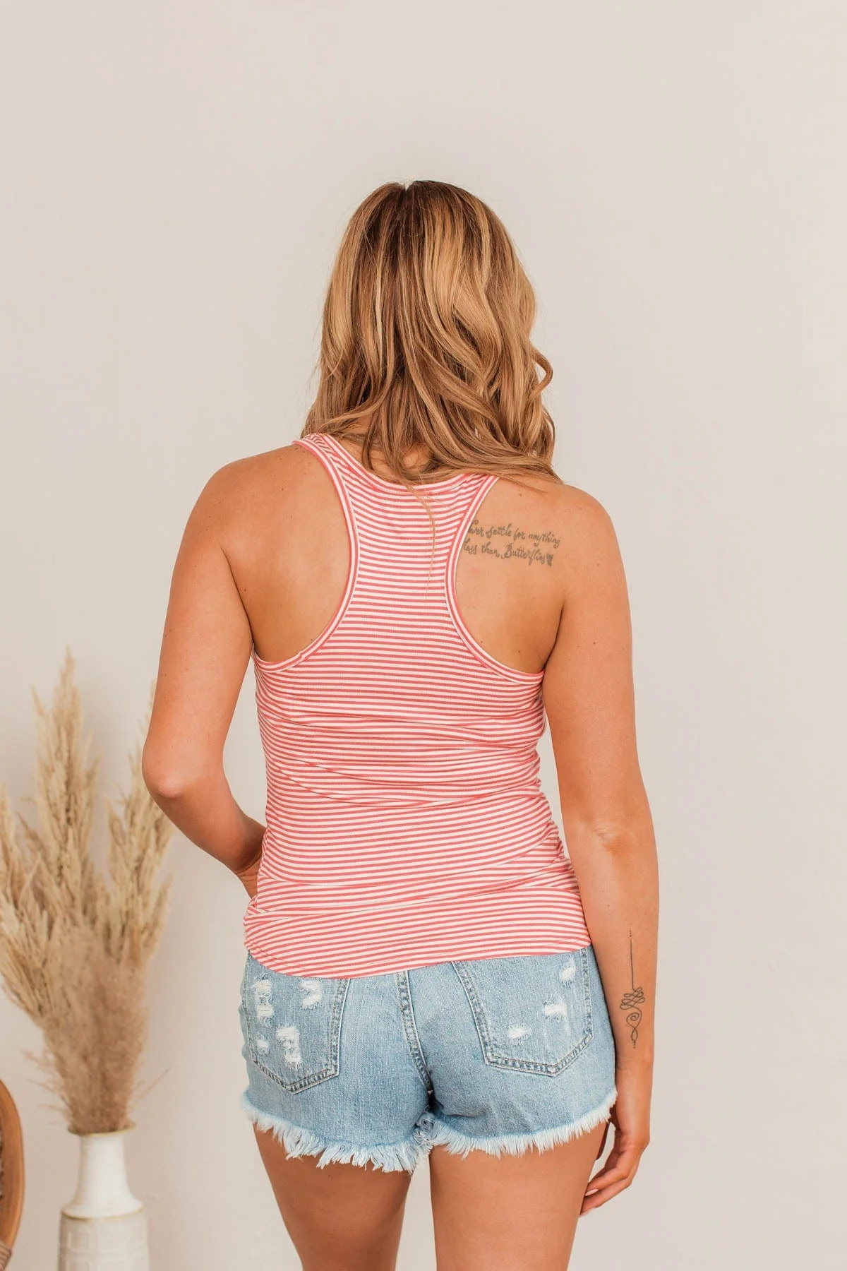 Tried And True Striped Tank- Red - Image 8
