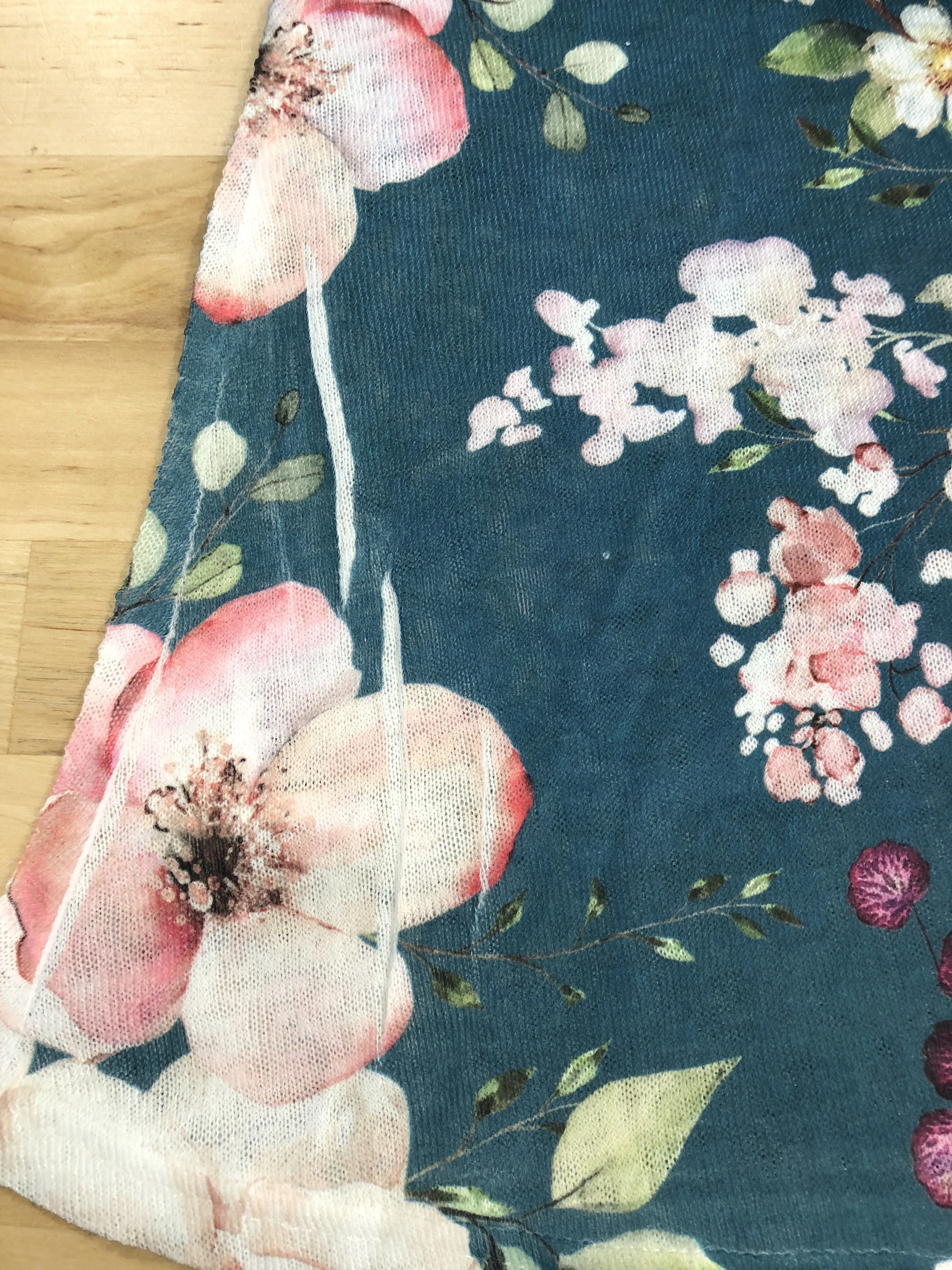 True Bliss Floral Tank Top- Dark Teal - Image 21