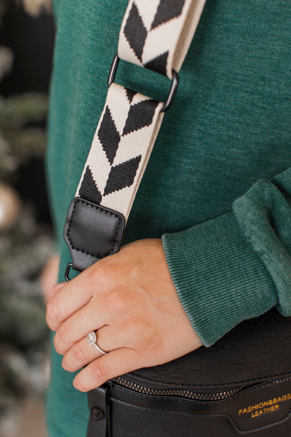 Unbelievably Amazed Belt Bag- Black - Image 3