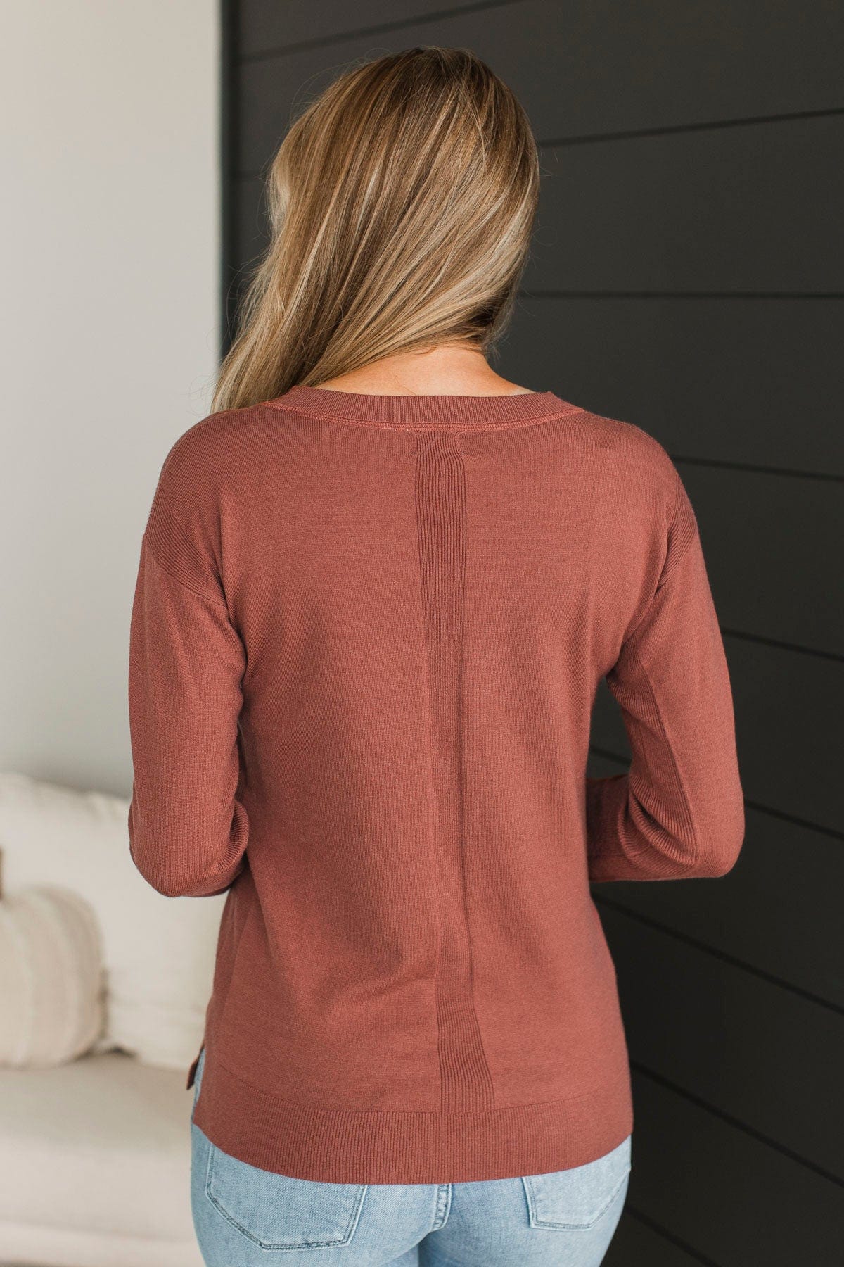 Unforgettable Feeling Knit Sweater- Picante - Image 8
