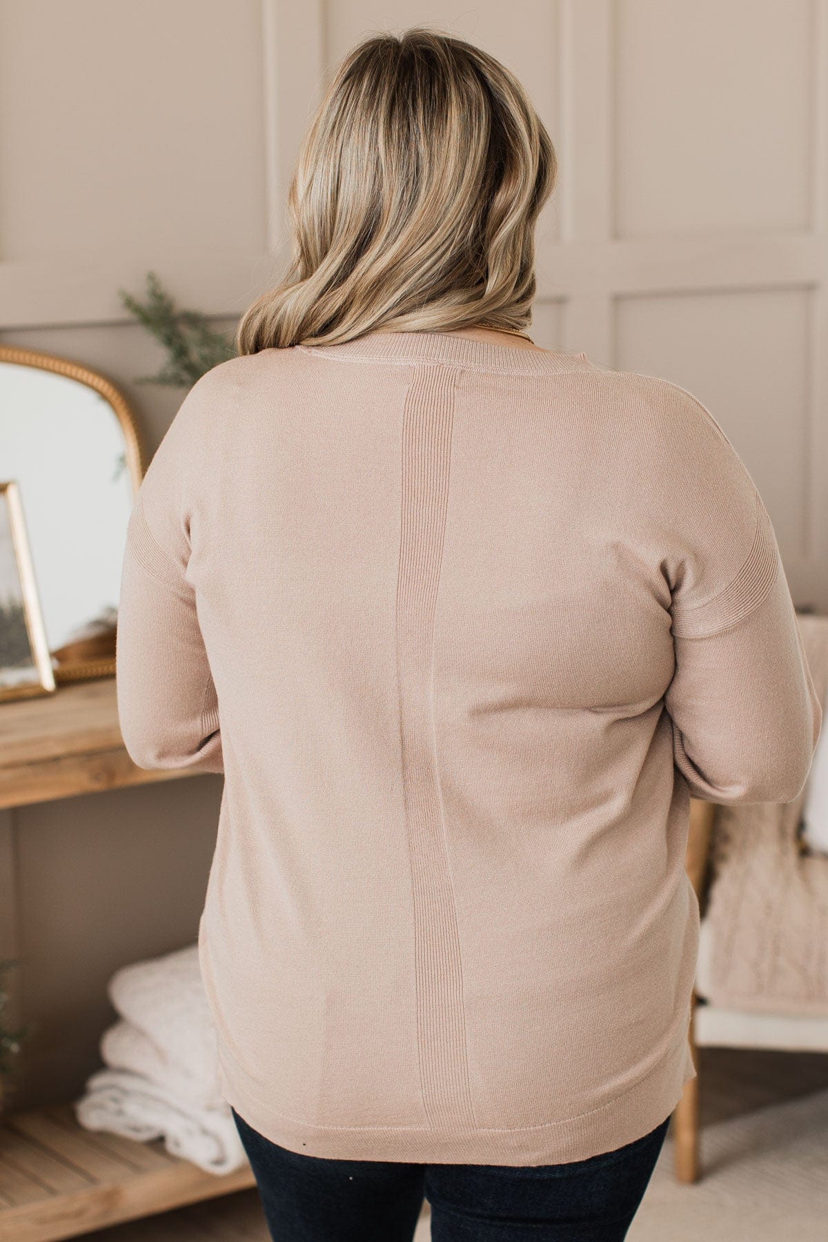Unforgettable Feeling Knit Sweater- Taupe - Image 10