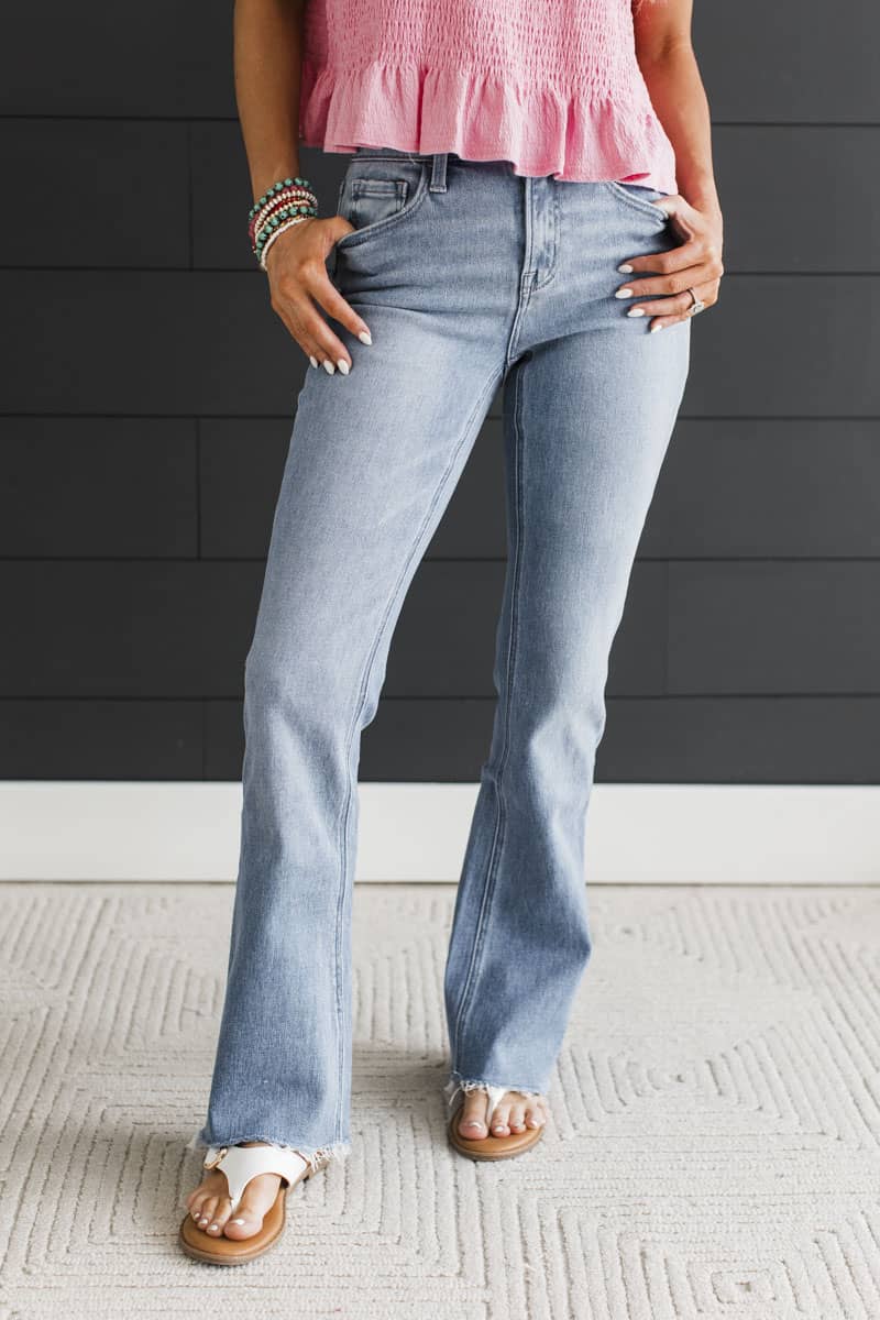 Vervet Bootcut Jeans- Blythe Wash