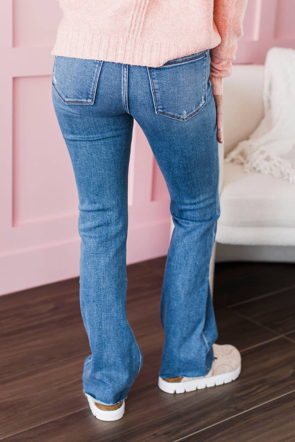 Vervet Bootcut Jeans- Mariana Wash - Image 3