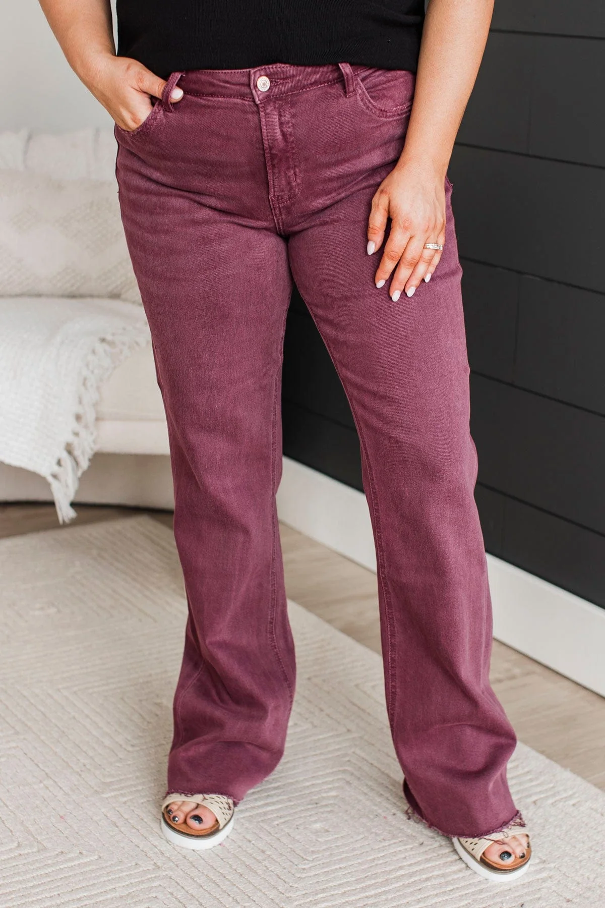 Vervet Bootcut Jeans- Raya Wash - Image 3