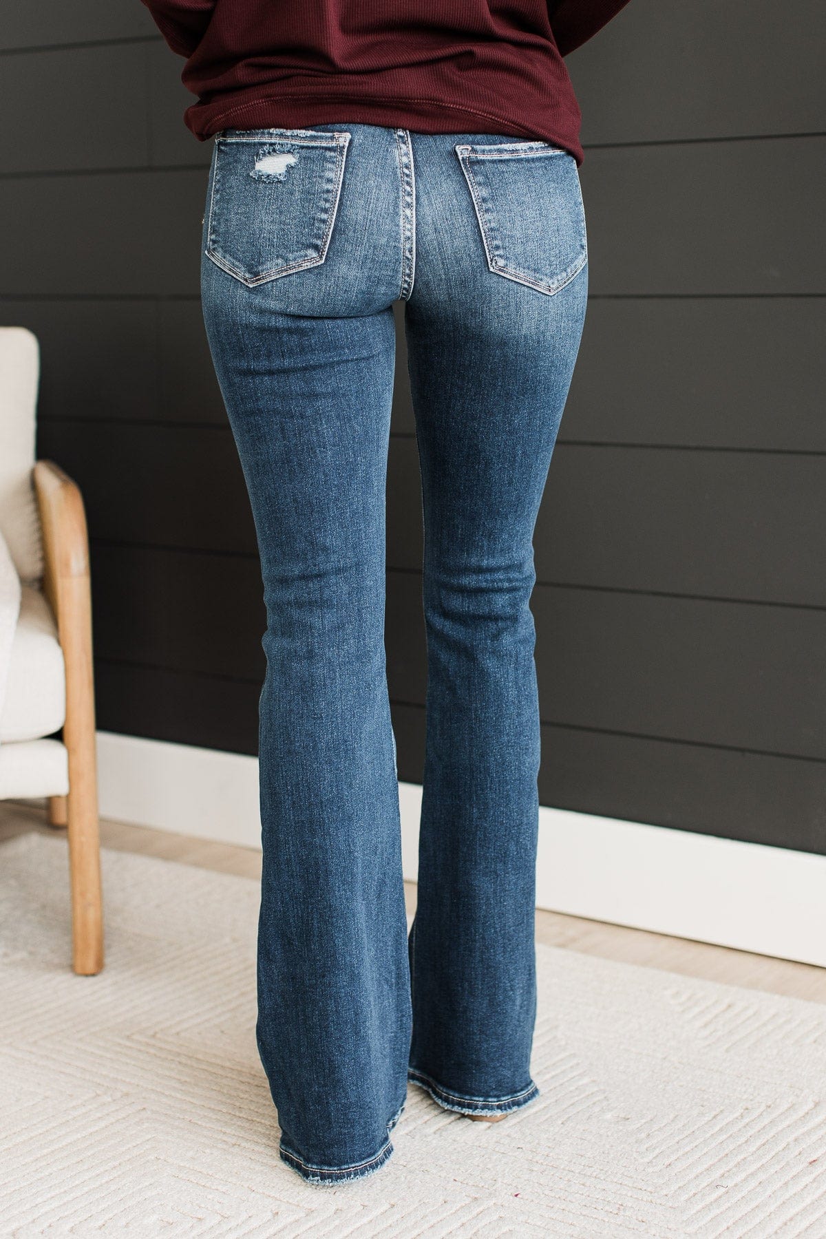 Vervet Flare Jeans- Beatrix Wash - Image 4