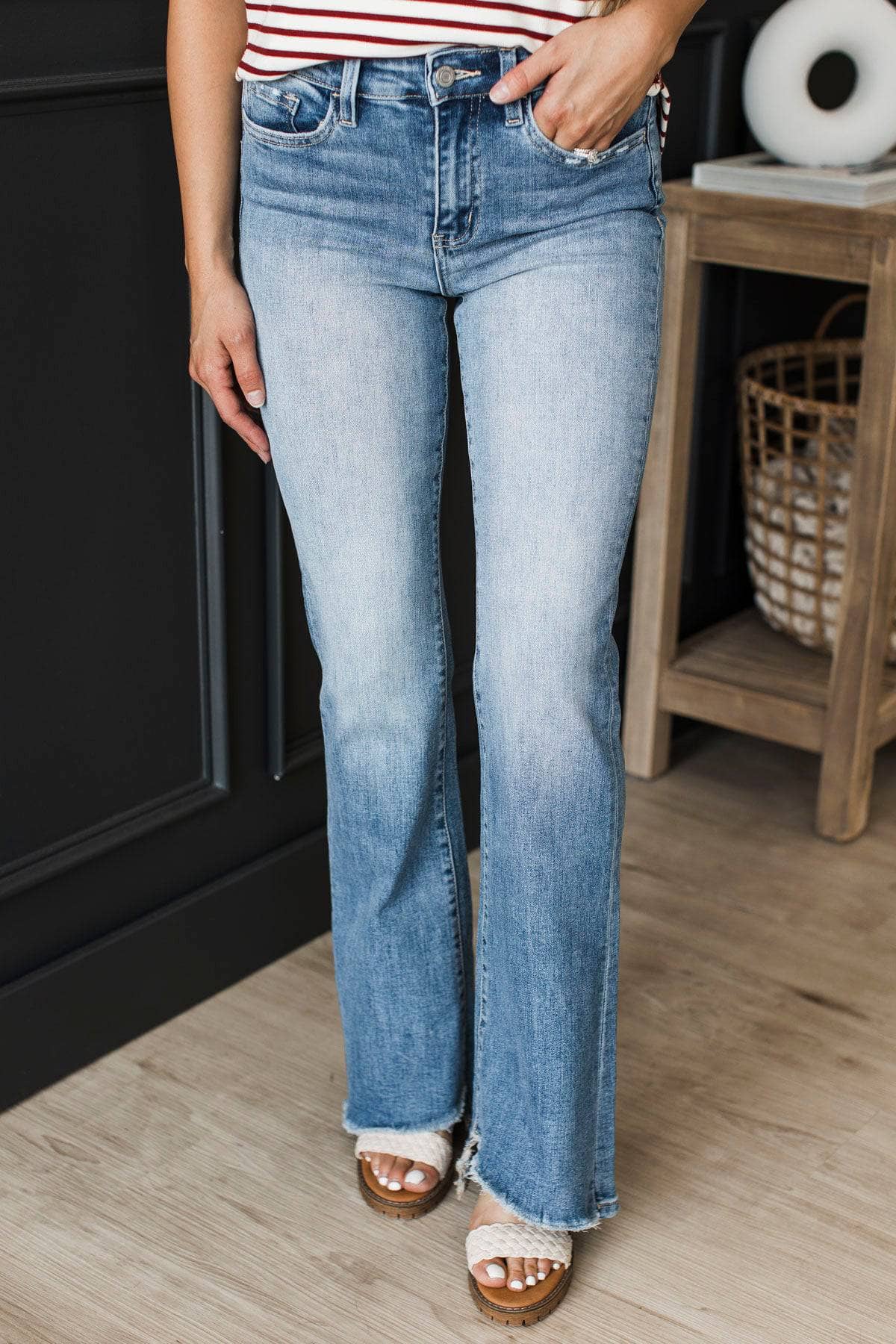 Vervet Flare Jeans- Irina Wash