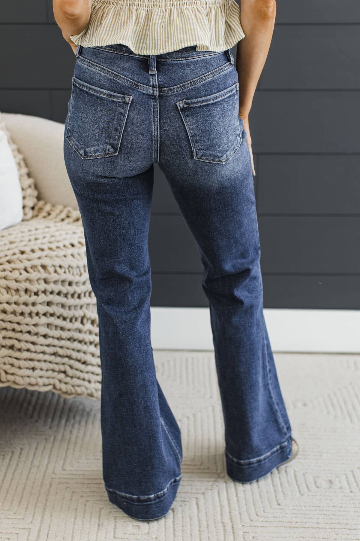 Vervet Flare Jeans- Nola Wash - Image 7