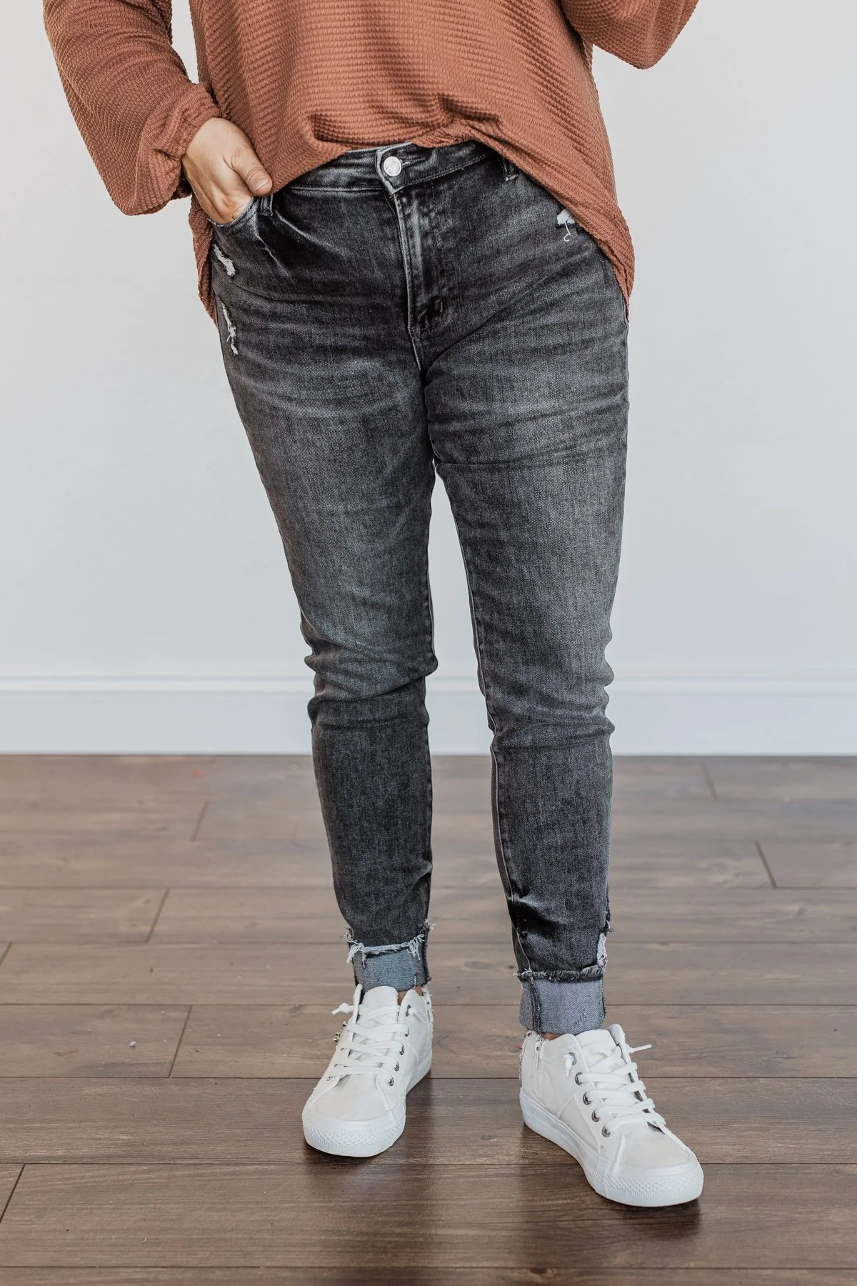Vervet High-Rise Skinny Jeans- Aria Wash - Image 5