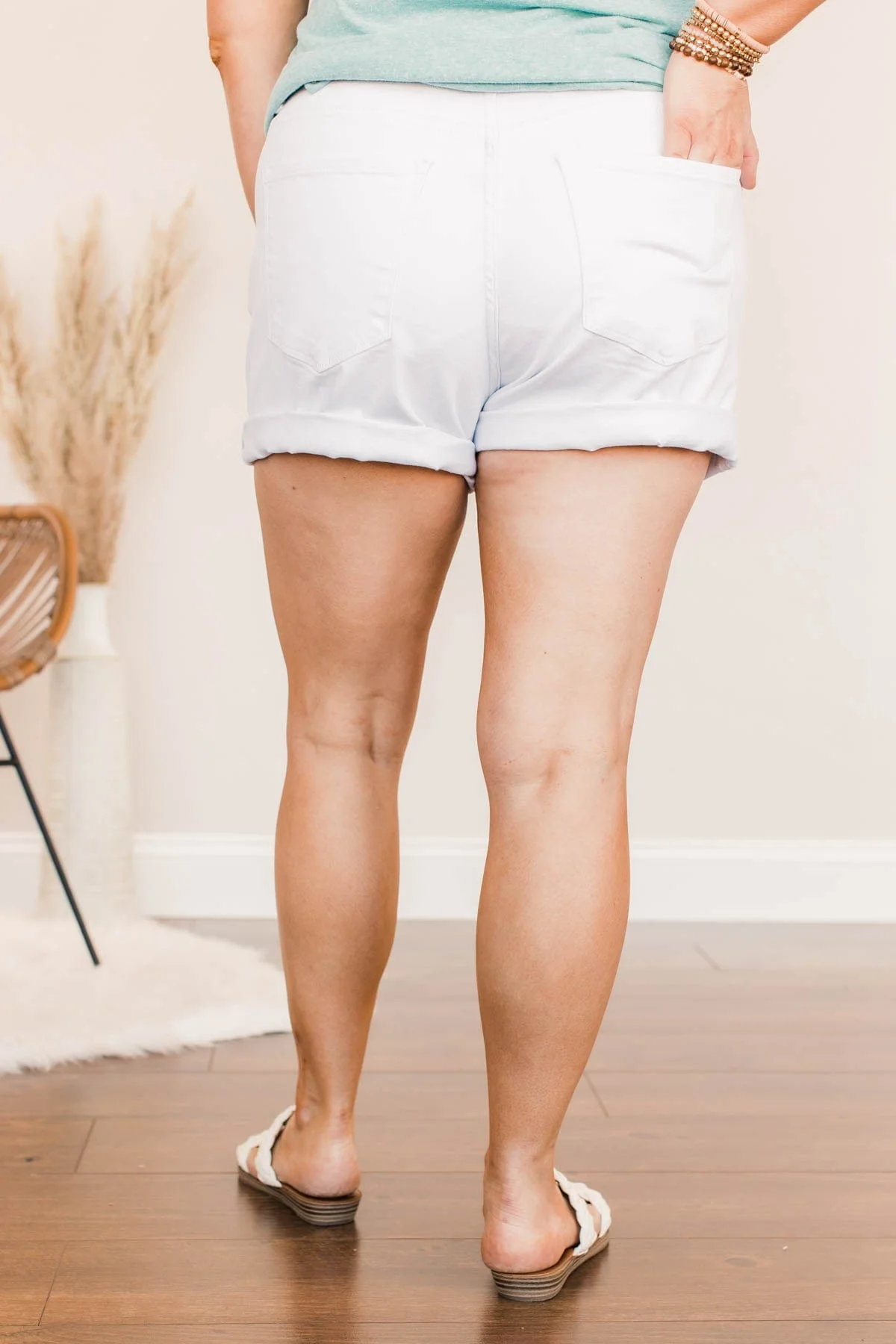 Vervet High-Rise Shorts- Gwen Wash - Image 8