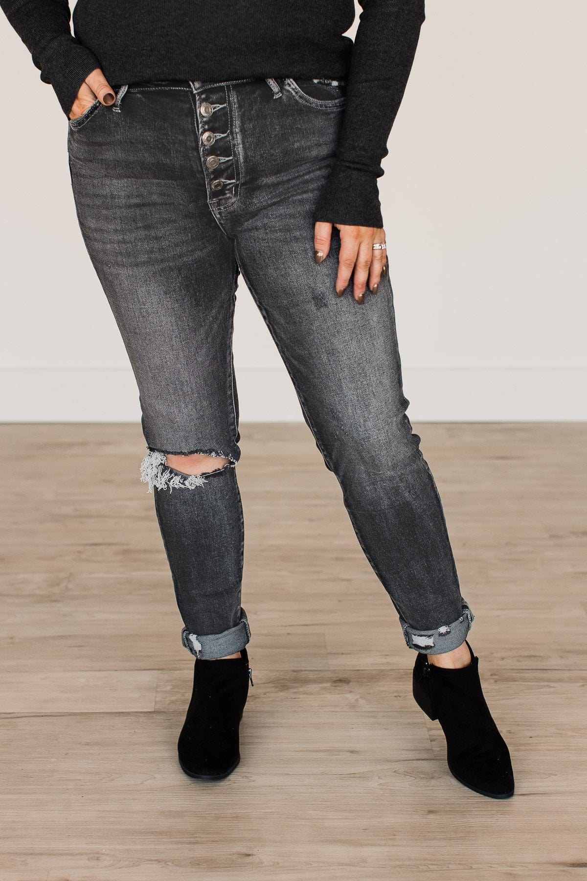 Vervet High-Rise Skinny Jeans- Ayla Wash - Image 2