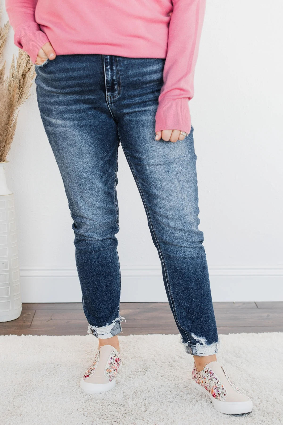 Vervet High-Rise Skinny Jeans- Esther Wash - Image 2