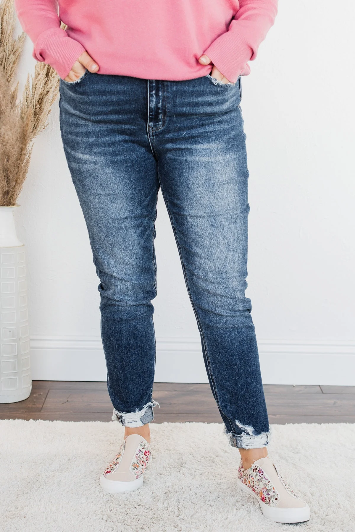 Vervet High-Rise Skinny Jeans- Esther Wash - Image 4