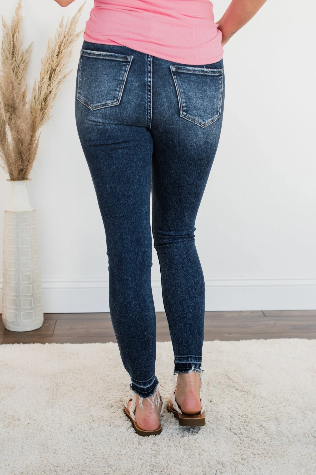 Vervet High-Rise Skinny Jeans- Esther Wash - Image 9