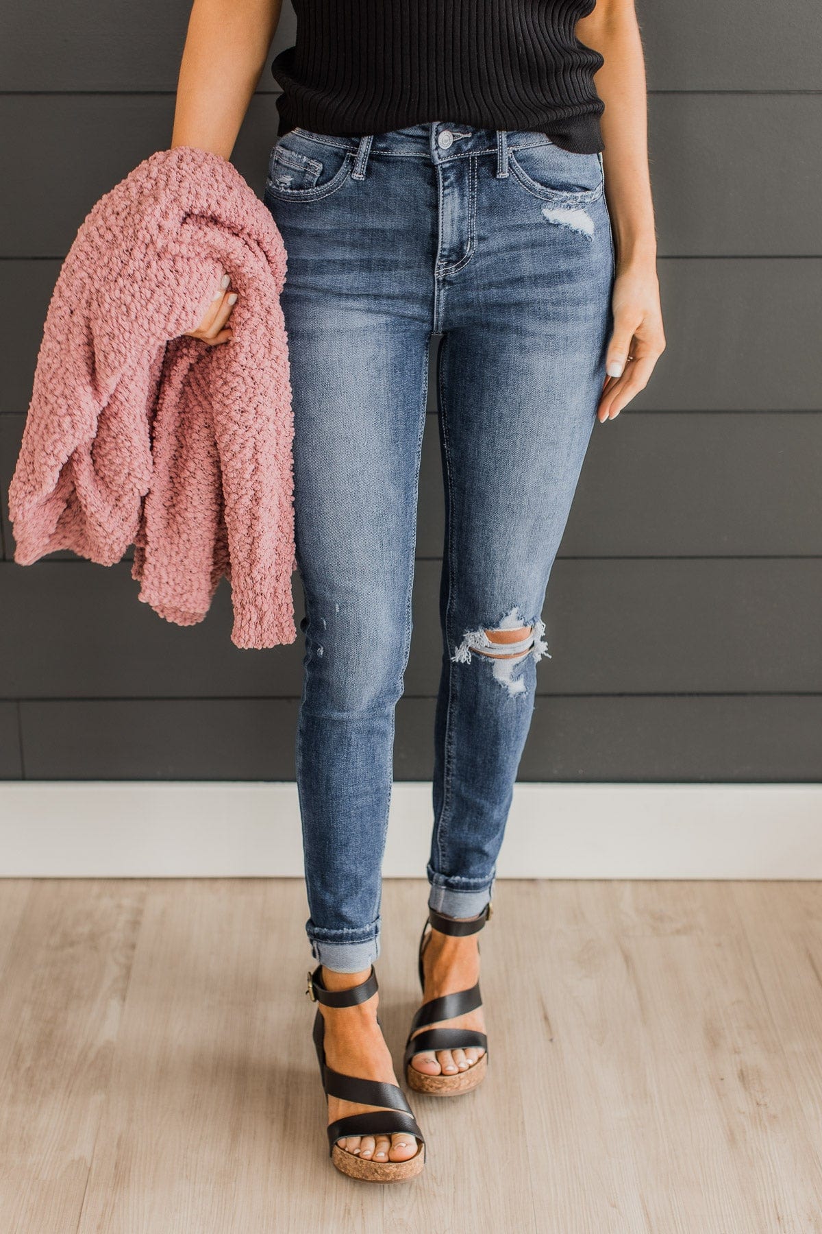 Vervet High-Rise Skinny Jeans- Ingrid Wash