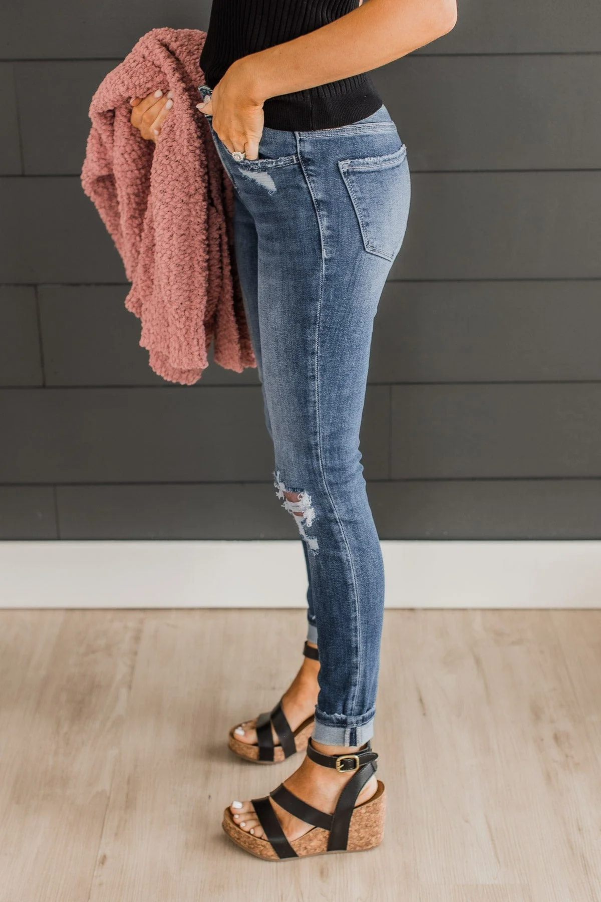 Vervet High-Rise Skinny Jeans- Ingrid Wash - Image 3