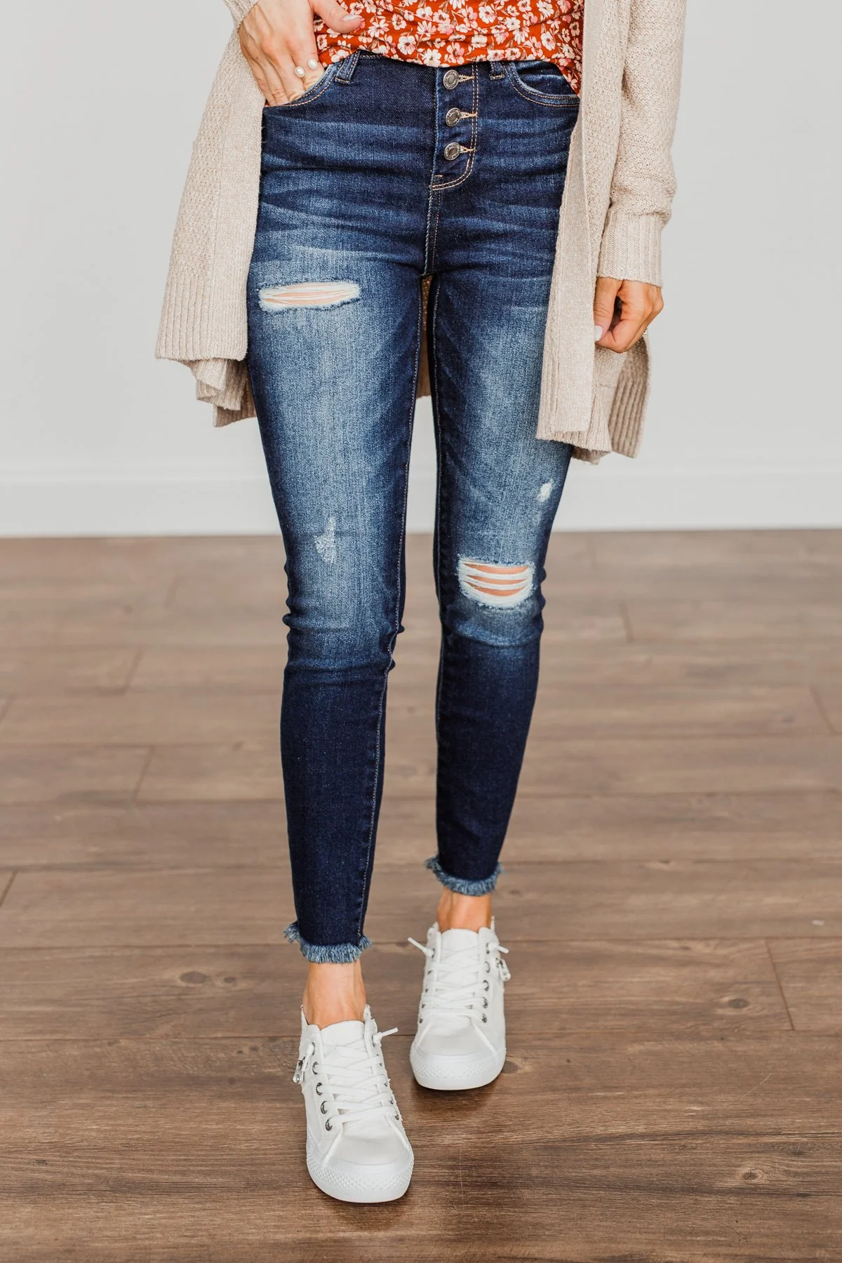Vervet High-Rise Skinny Jeans- Ruth Wash - Image 10