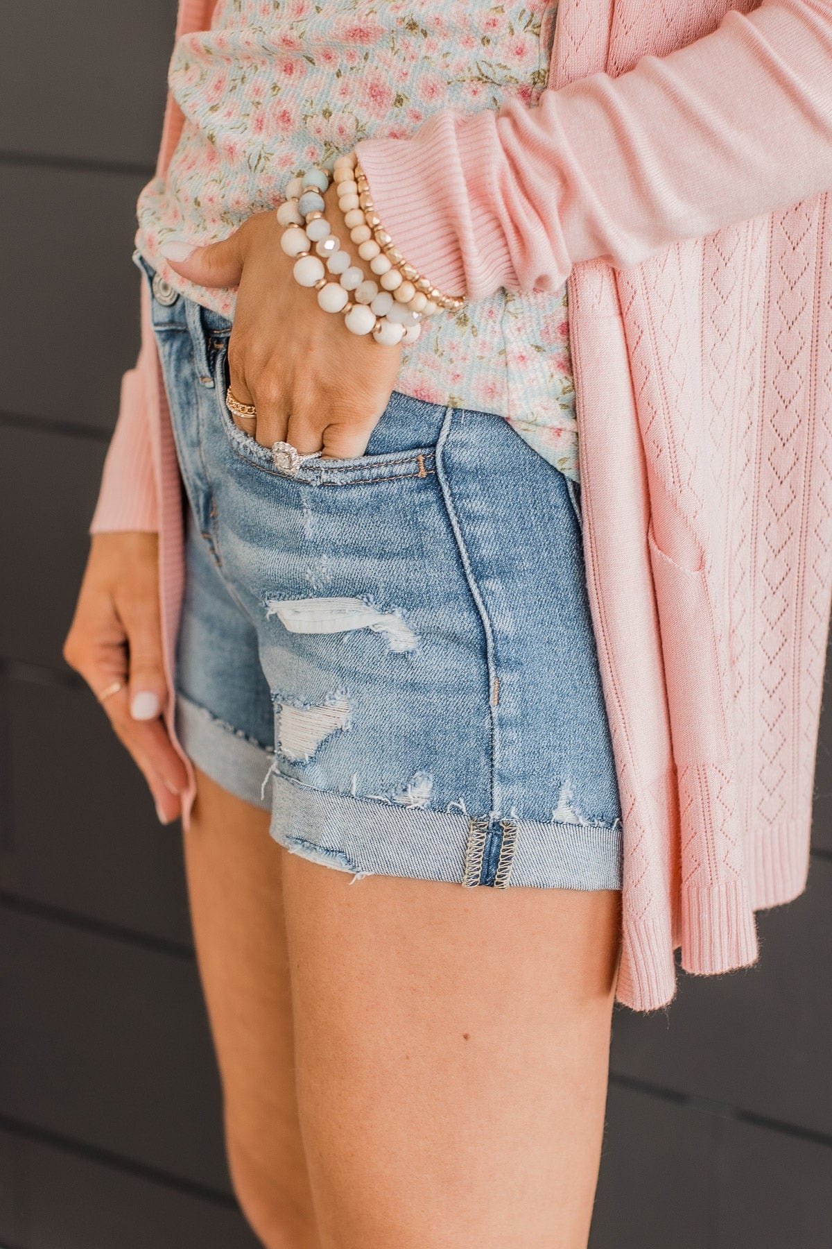 Vervet Mid-Rise Shorts- Emerson Wash - Image 5