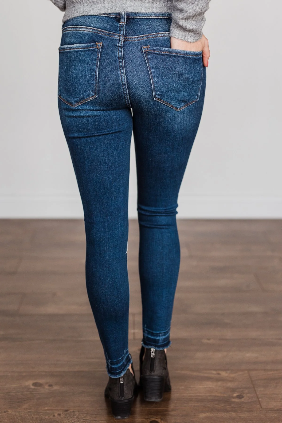 Vervet Mid-Rise Skinny Jeans- Martha Wash - Image 10