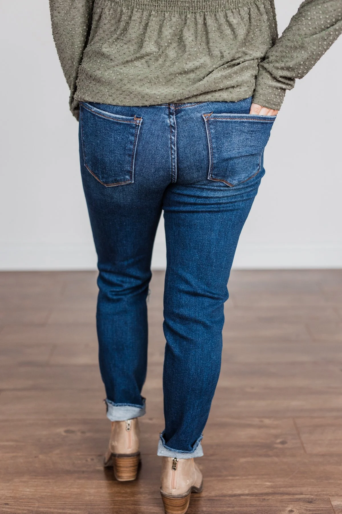 Vervet Mid-Rise Skinny Jeans- Martha Wash - Image 11