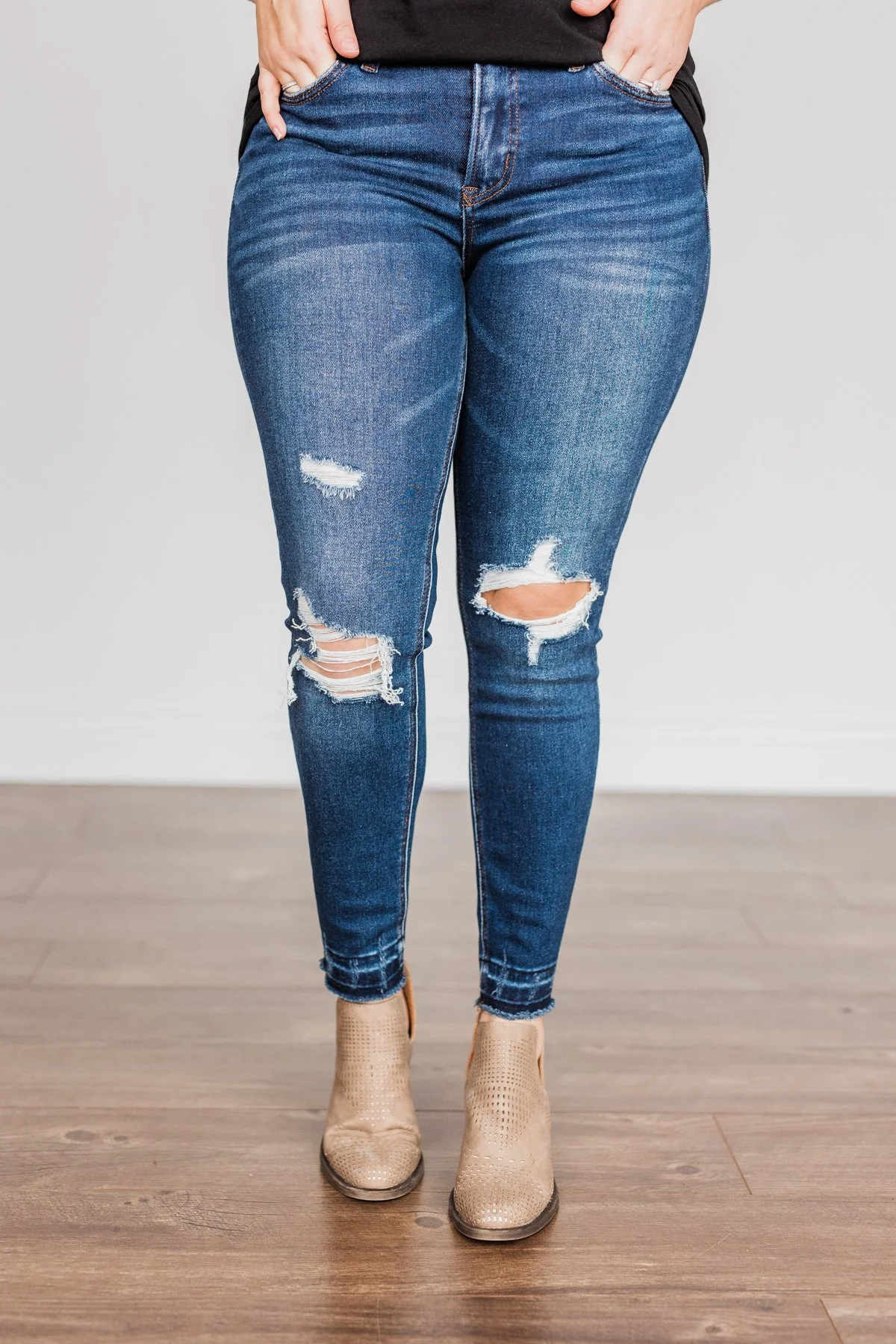Vervet Mid-Rise Skinny Jeans- Martha Wash - Image 6