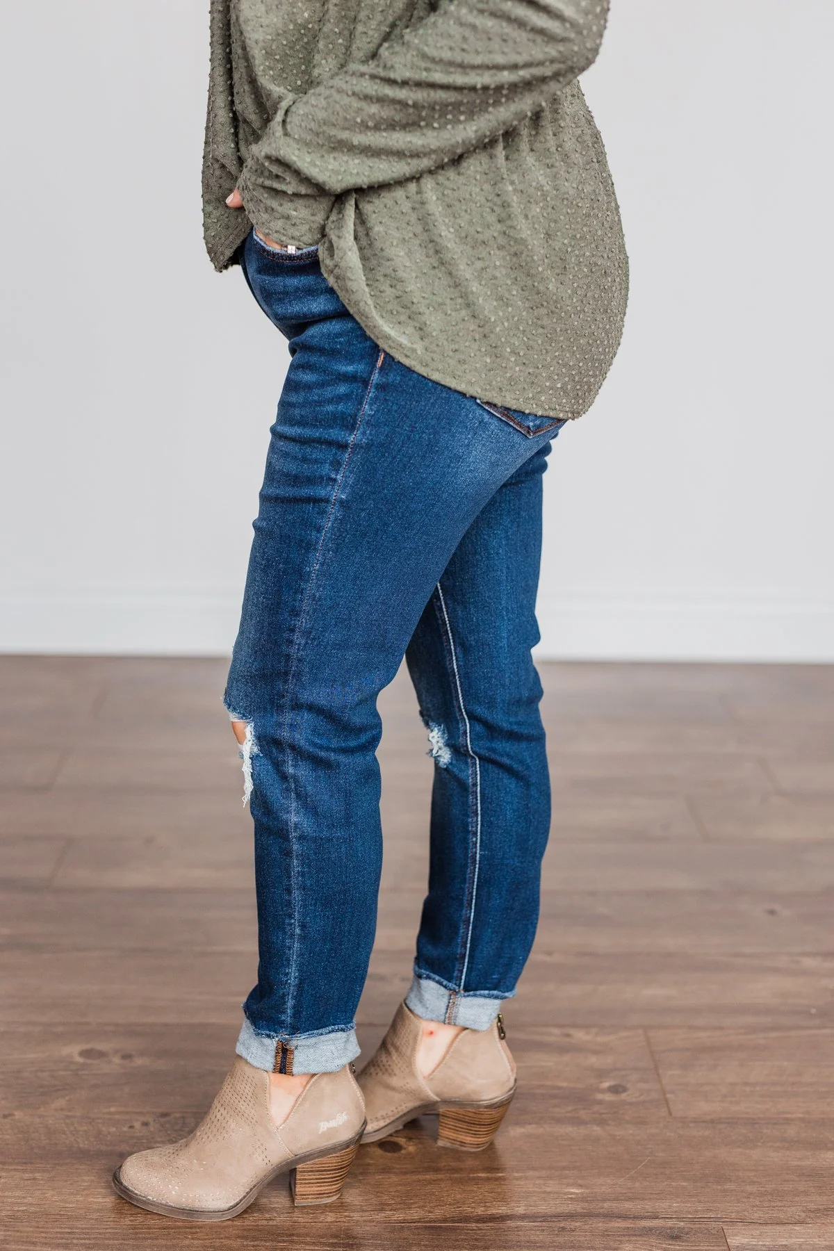 Vervet Mid-Rise Skinny Jeans- Martha Wash - Image 8