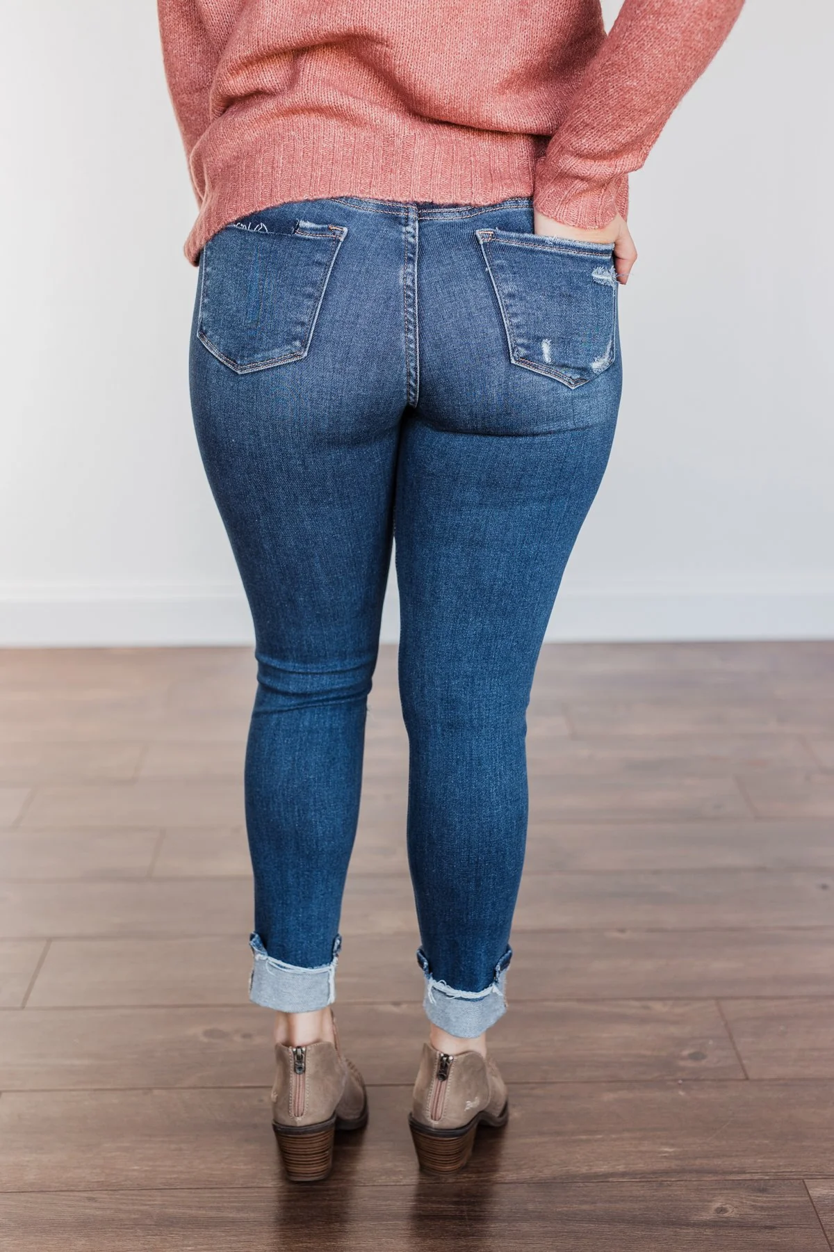 Vervet Mid-Rise Skinny- Jordan Wash - Image 14
