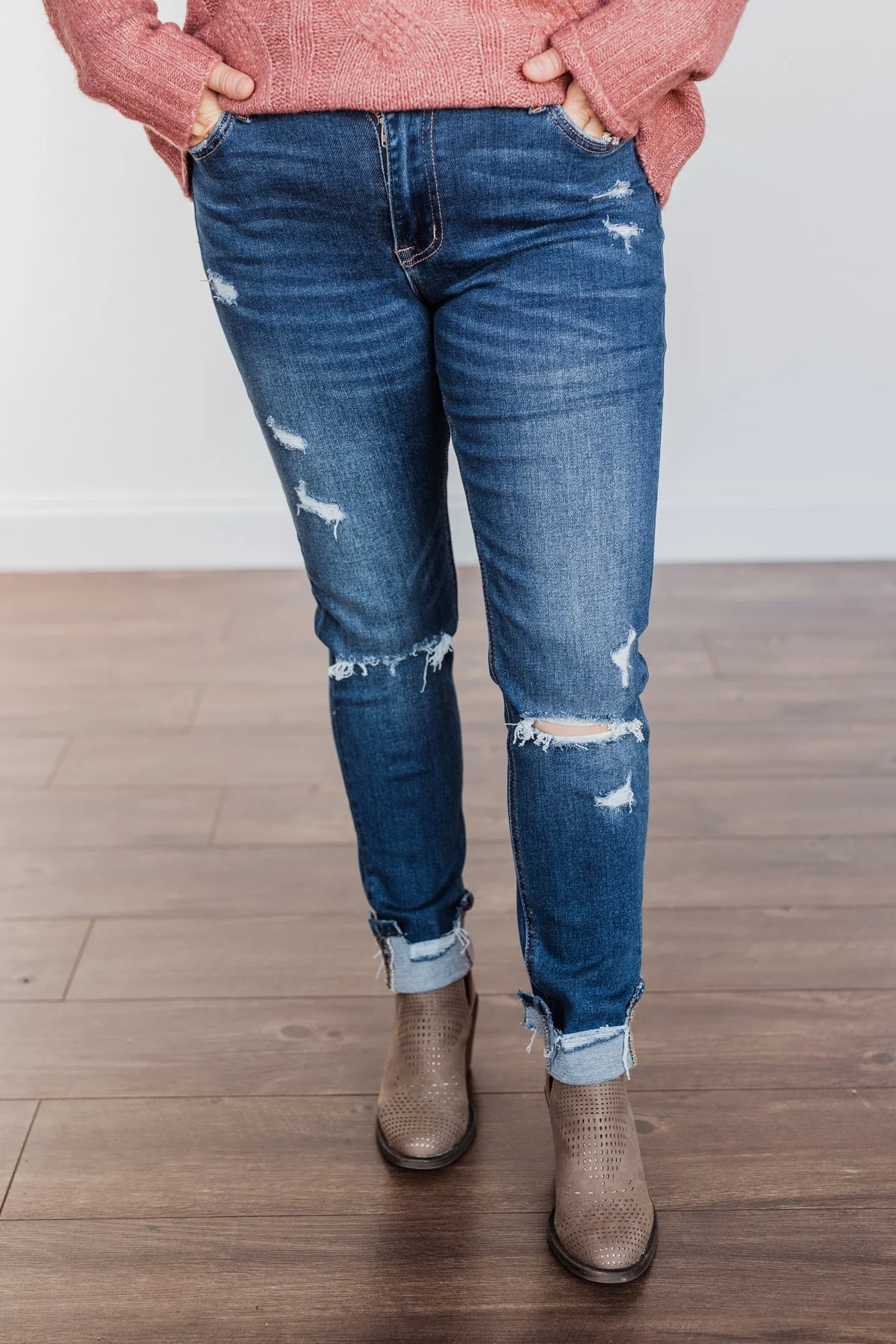 Vervet Mid-Rise Skinny- Jordan Wash - Image 5