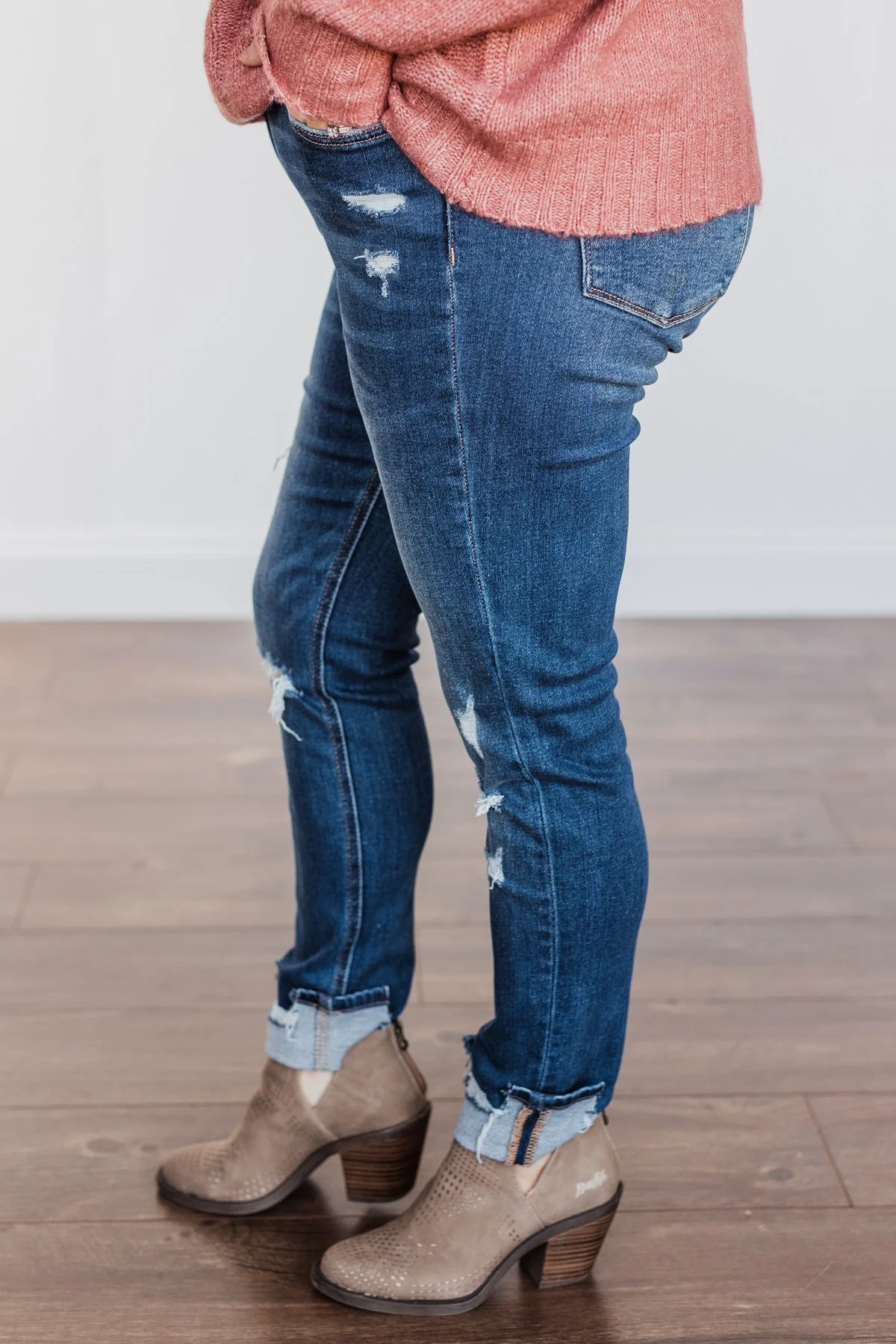 Vervet Mid-Rise Skinny- Jordan Wash - Image 9