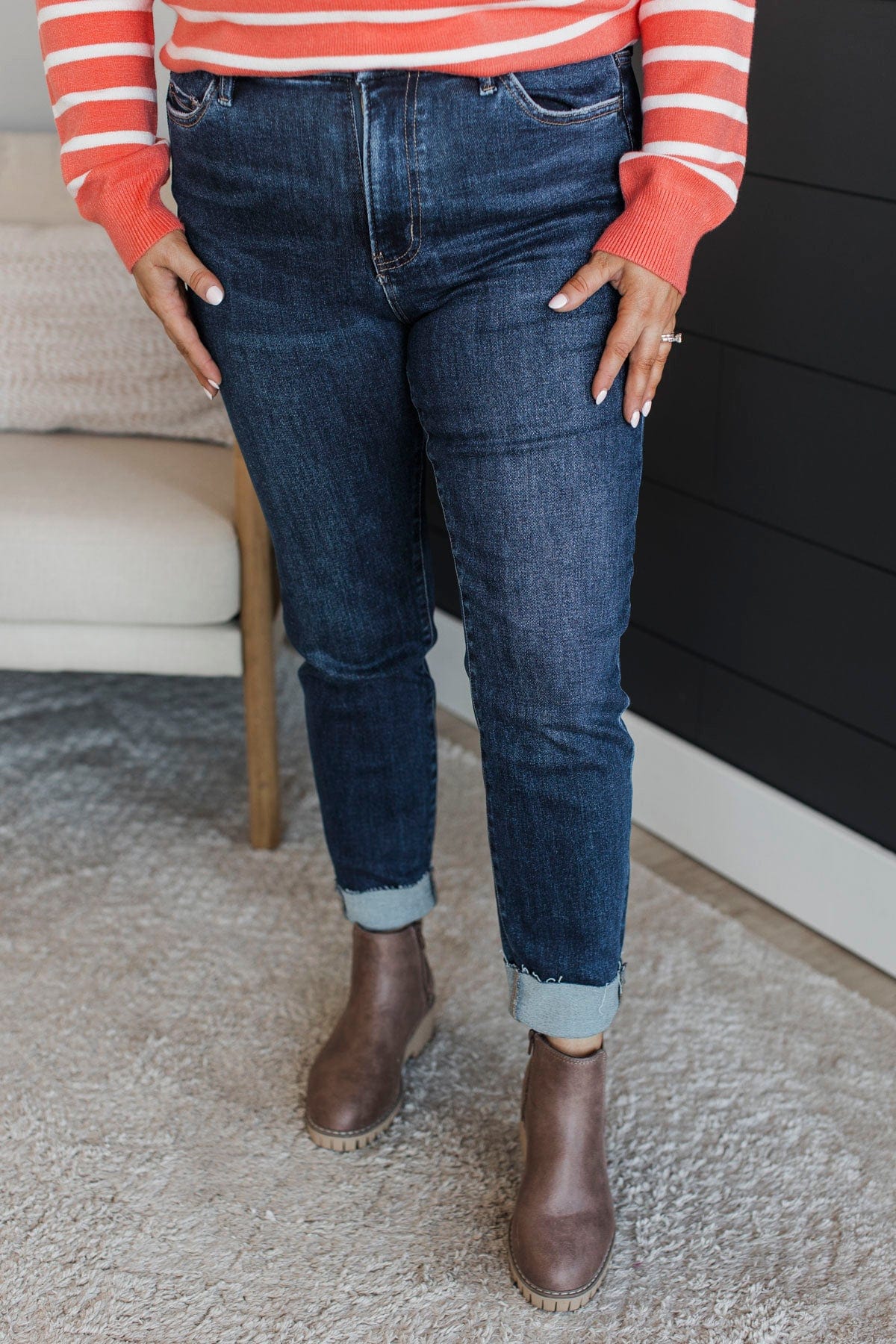 Vervet Skinny Jeans- Devin Wash - Image 3