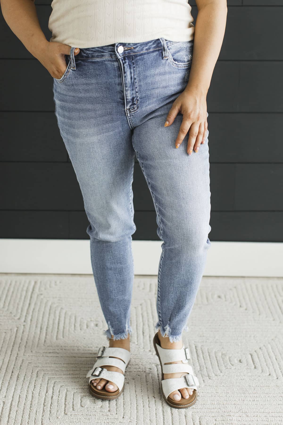 Vervet Skinny Jeans- Goldie Wash - Image 4