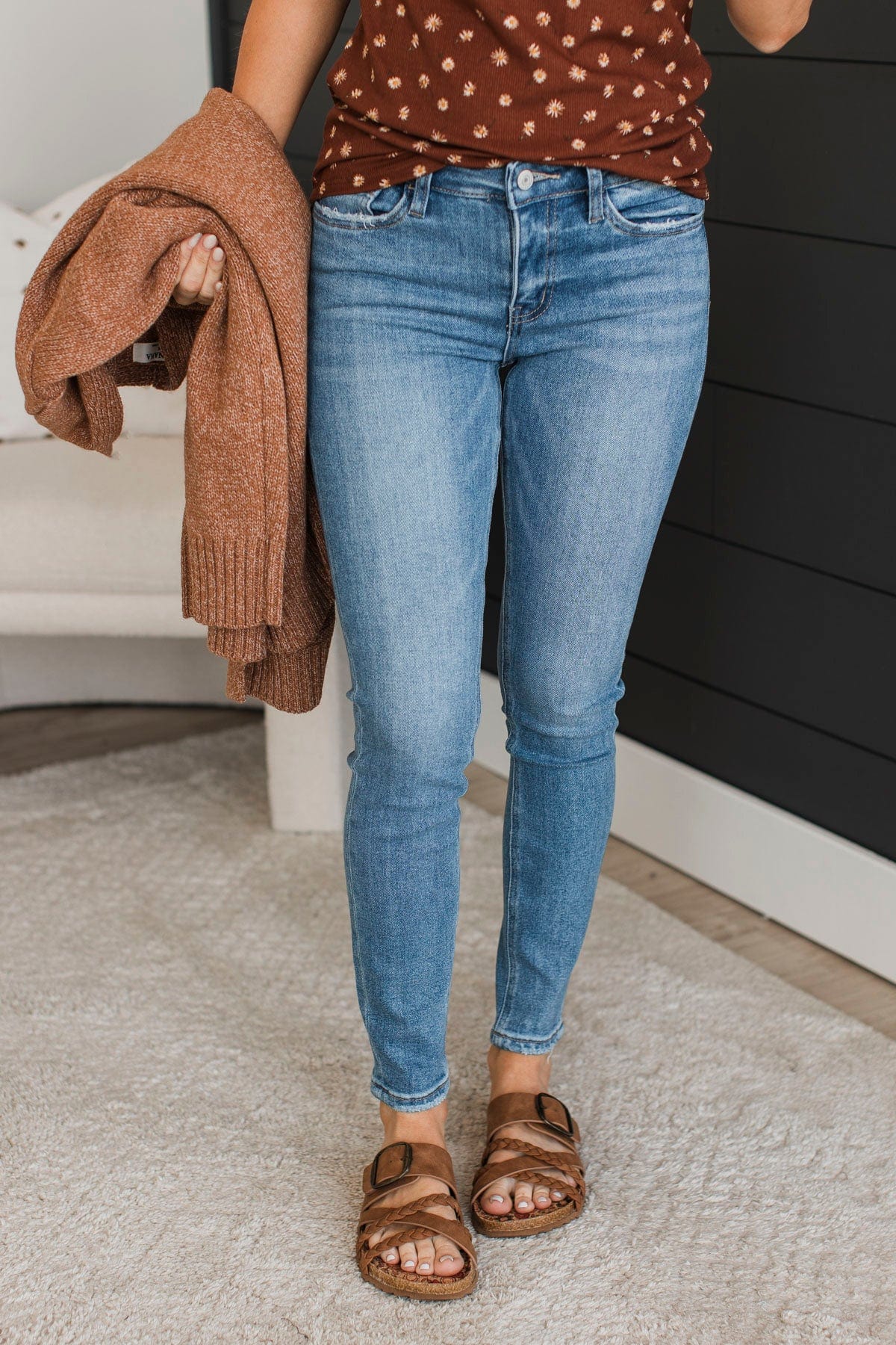 Vervet Skinny Jeans- Gwyn Wash - Image 3