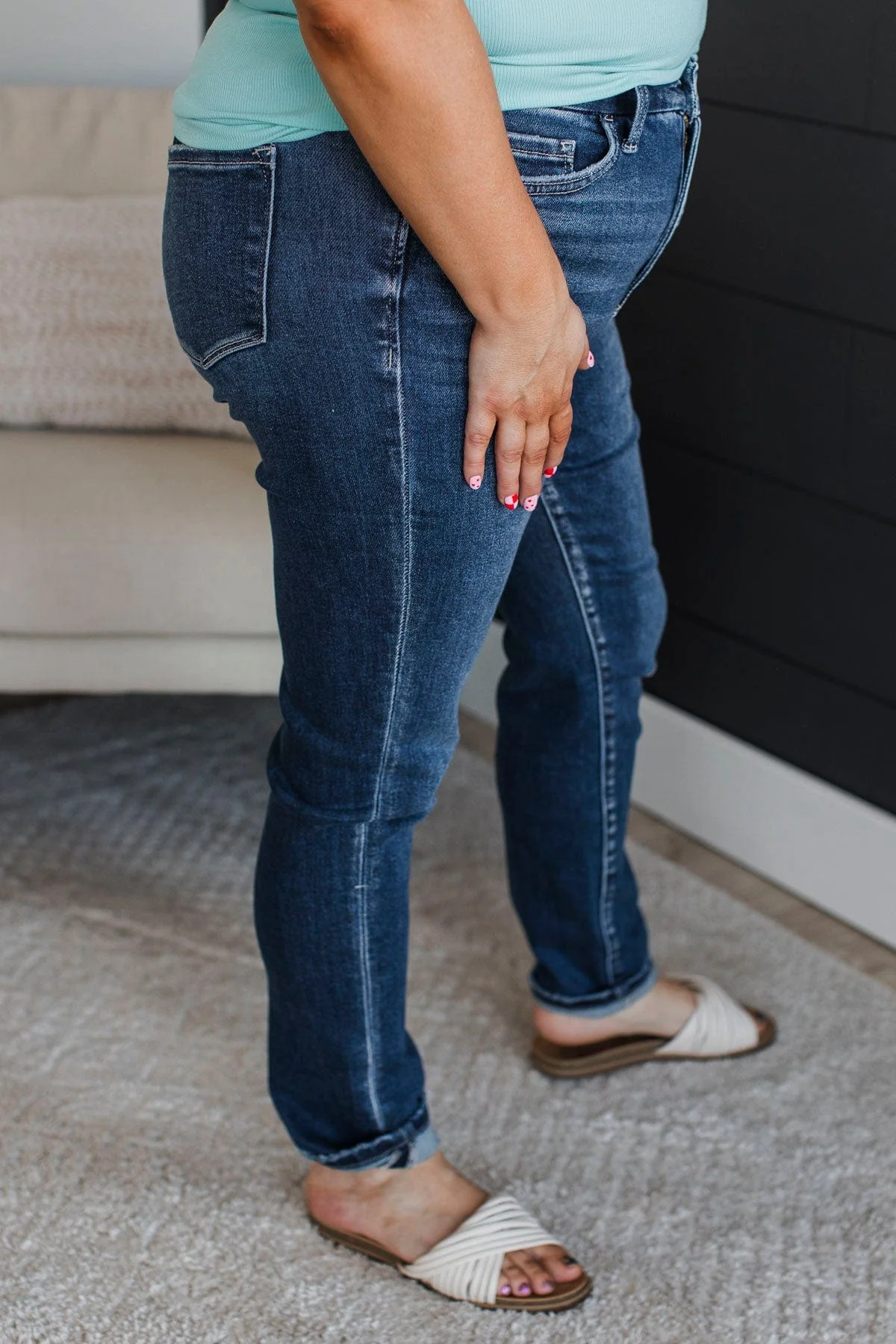 Vervet Skinny Jeans- Idina Wash - Image 5
