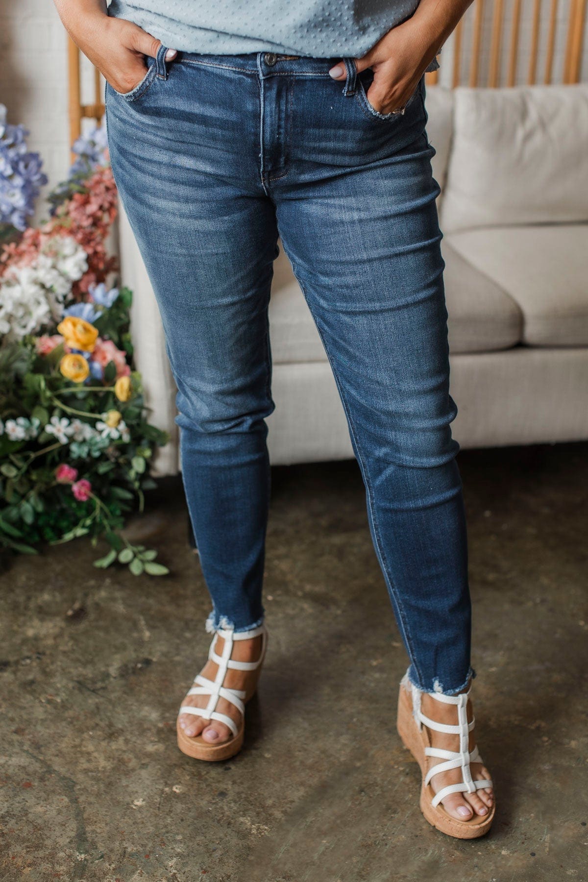 Vervet Skinny Jeans- Jadyn Wash - Image 2