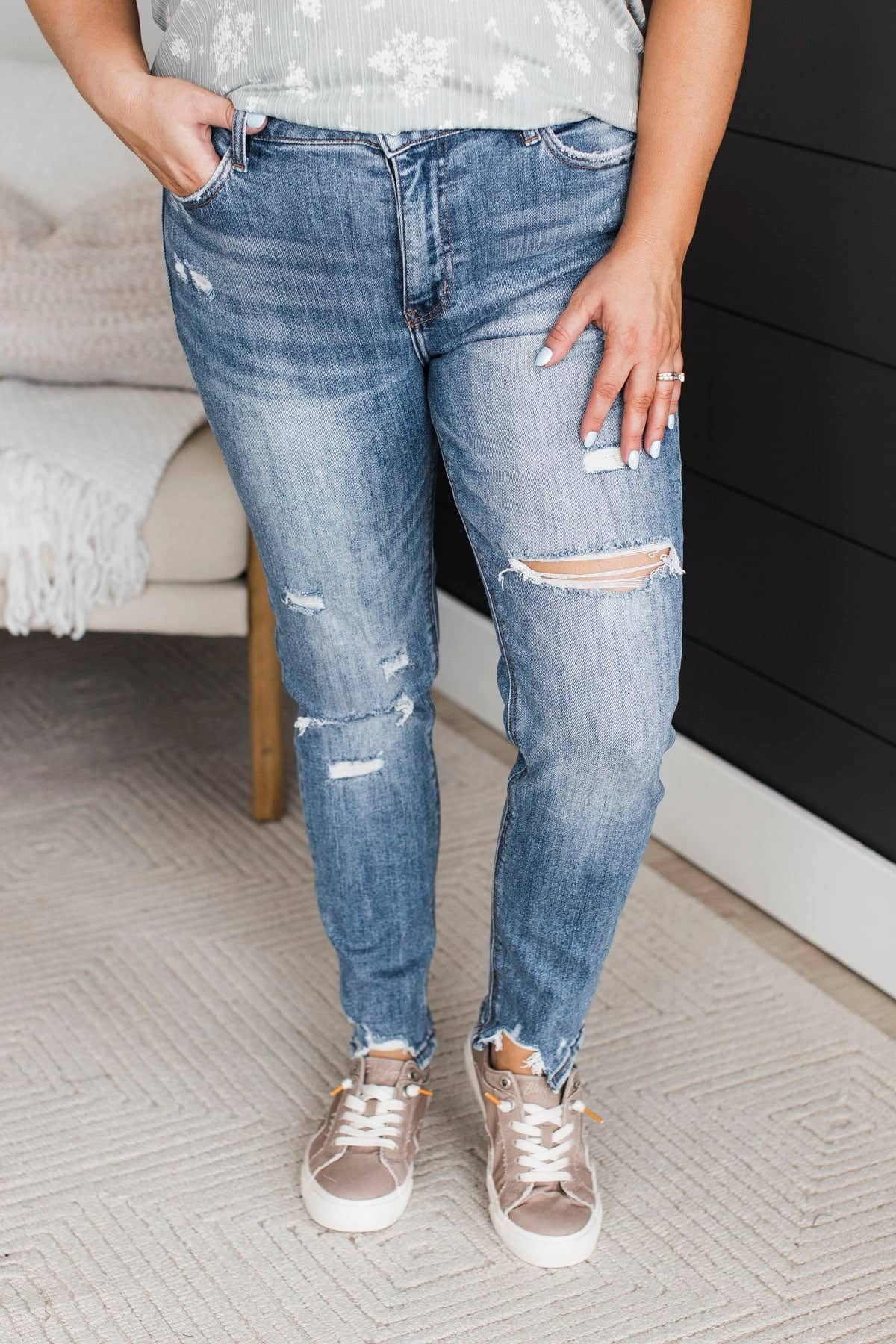 Vervet Skinny Jeans- Naya Wash - Image 2