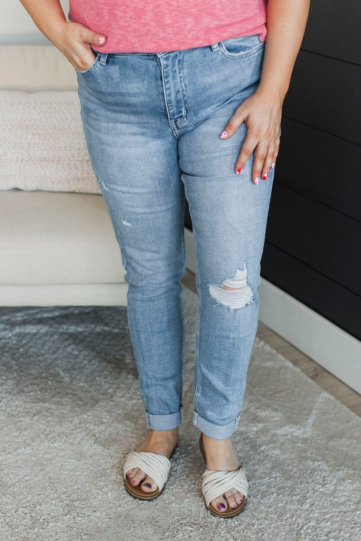 Vervet Skinny Jeans- Nessa Wash - Image 3