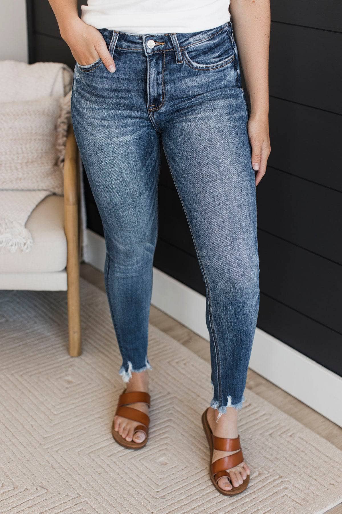 Vervet Skinny Jeans- Petra Wash