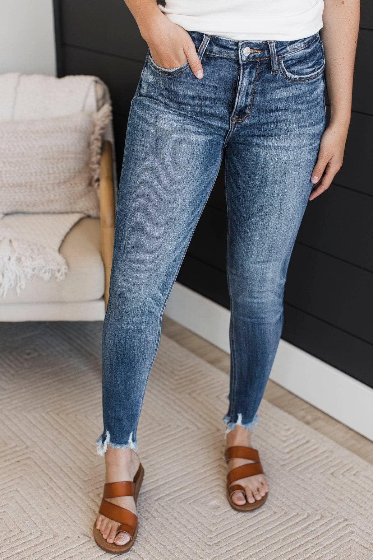 Vervet Skinny Jeans- Petra Wash - Image 3