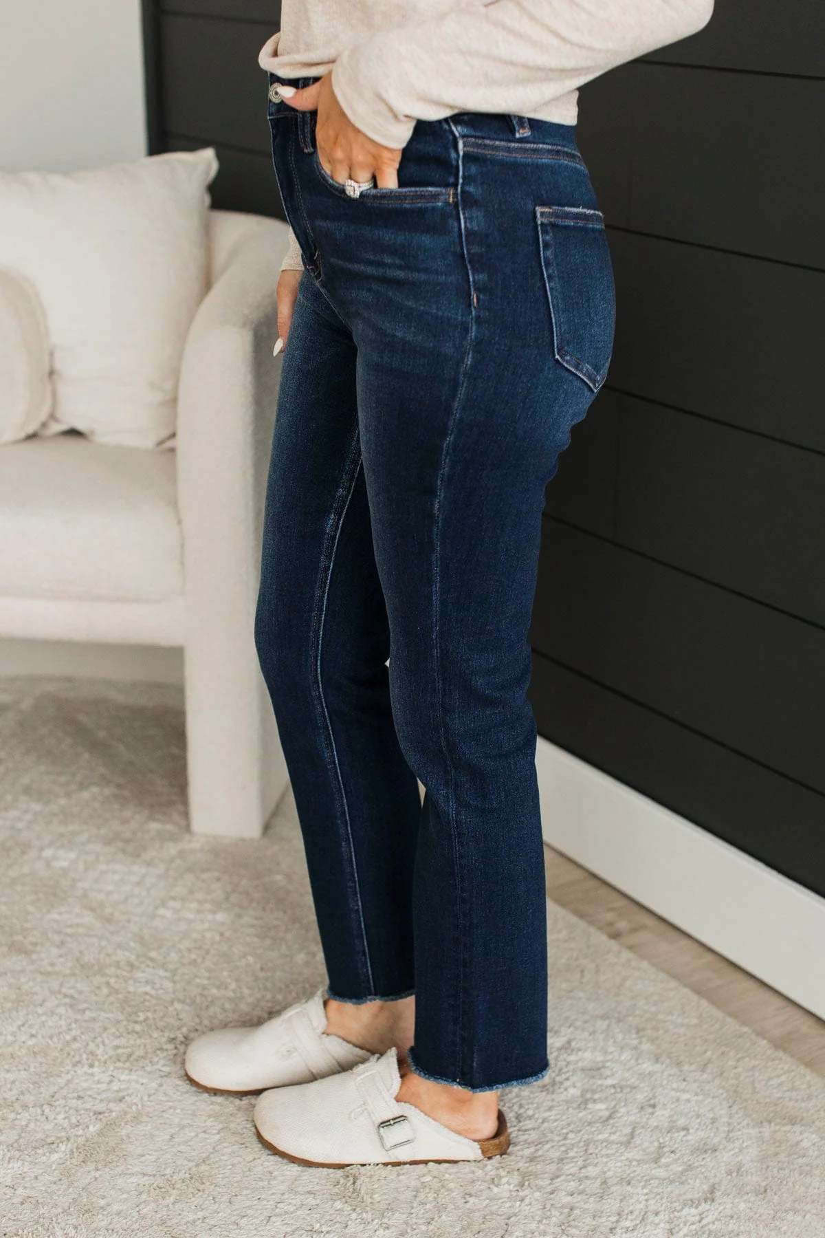 Vervet Stretch Straight Jeans- Briar Wash - Image 5