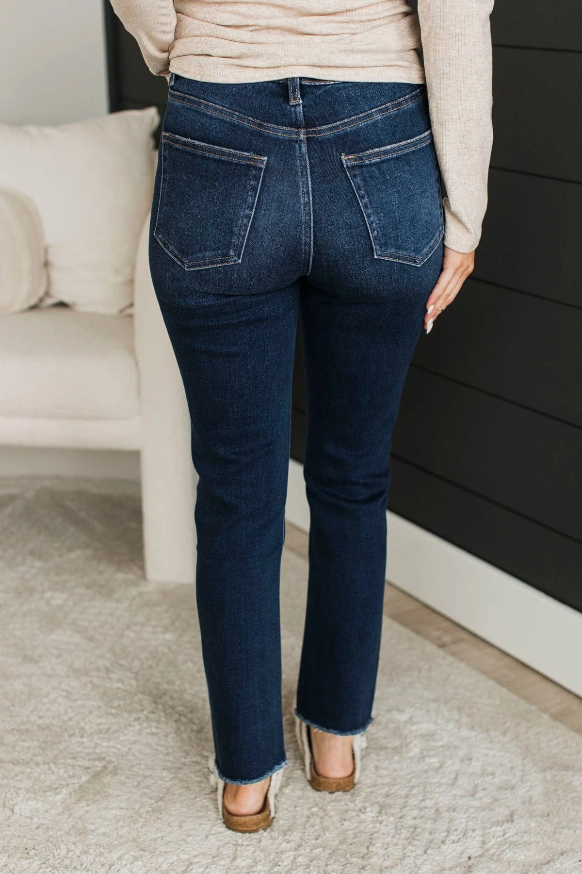 Vervet Stretch Straight Jeans- Briar Wash - Image 7