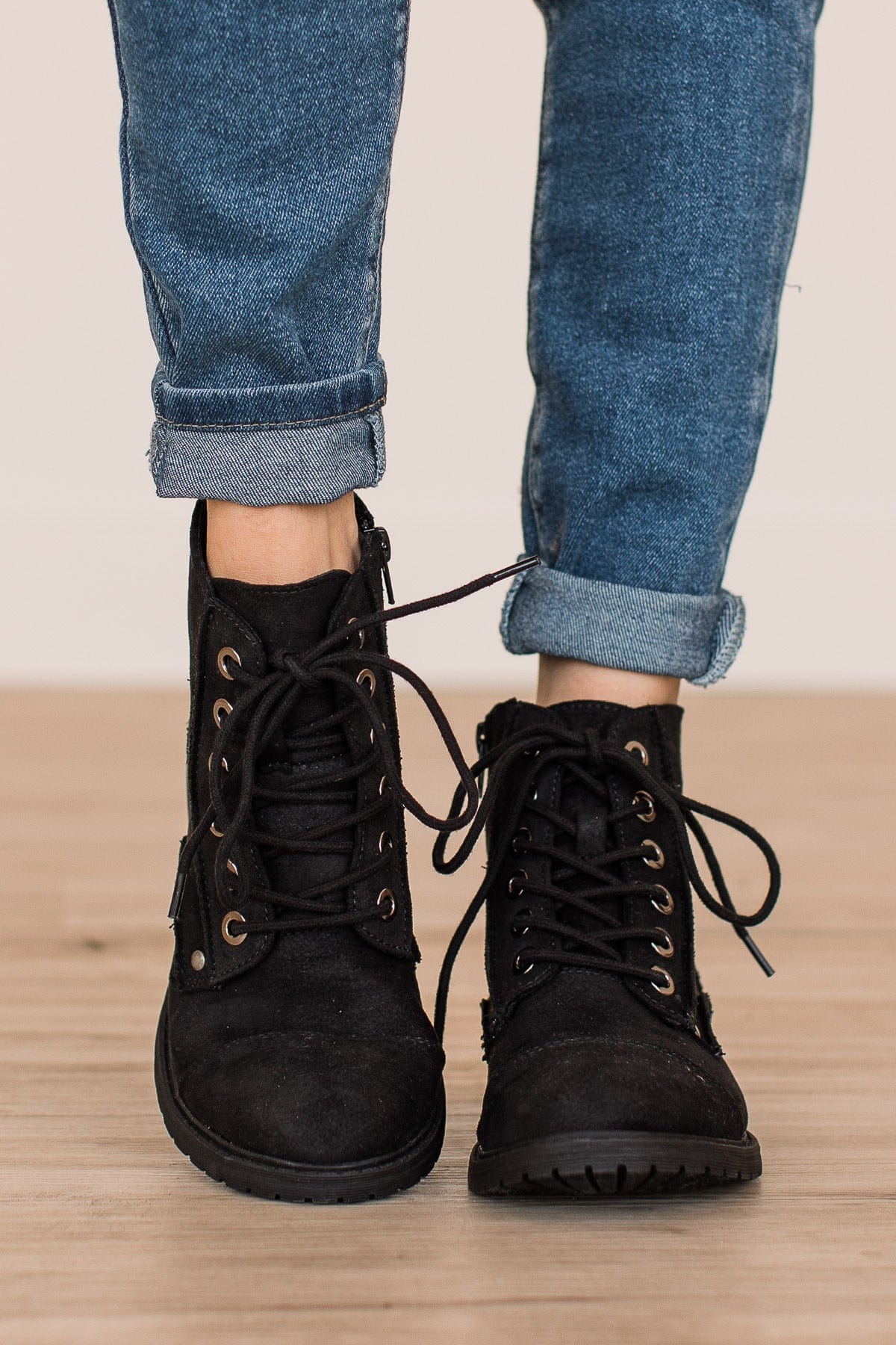 Very G Birdie Booties- Black - Image 3