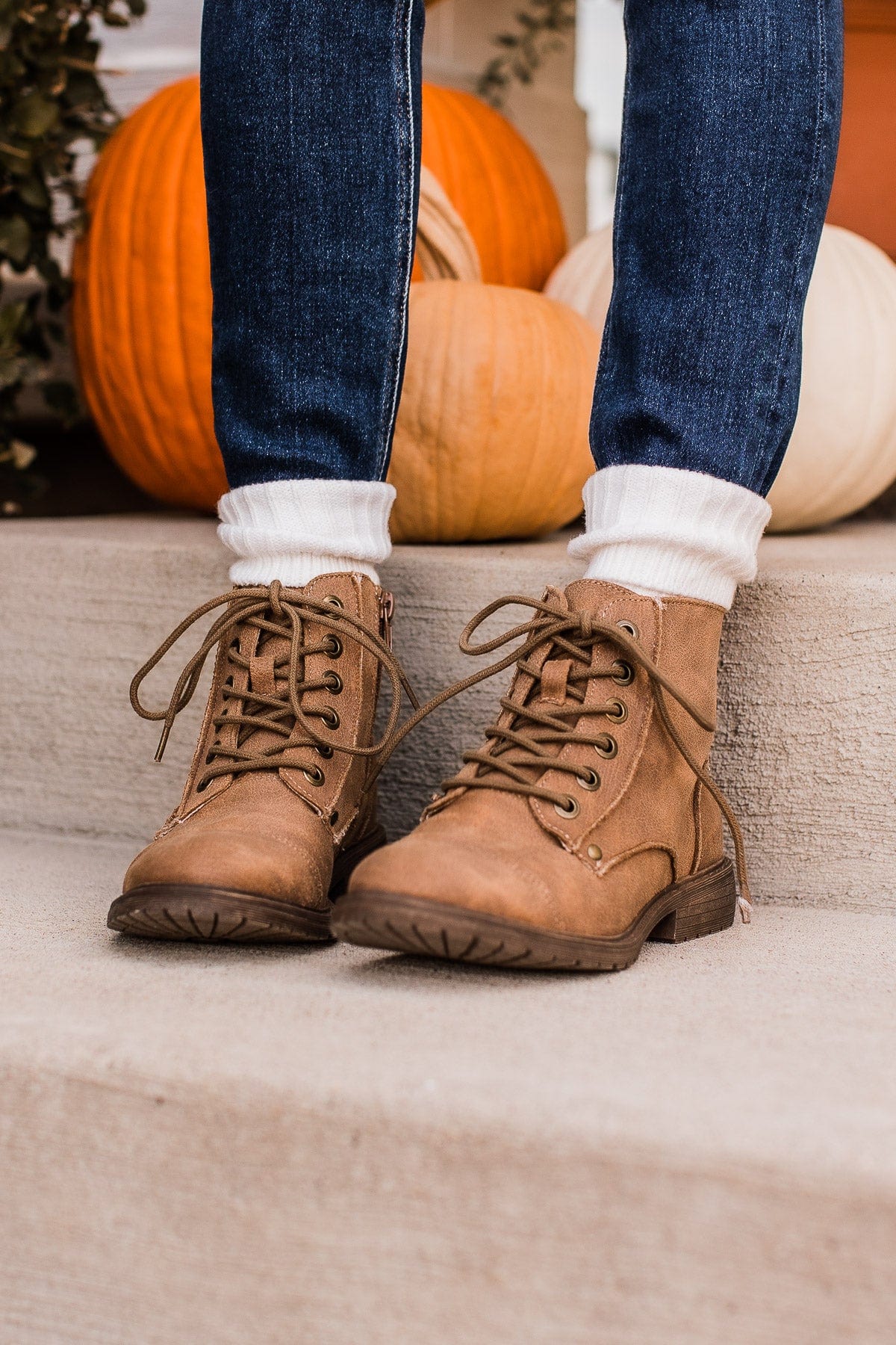 Very G Birdie Booties- Tan - Image 3