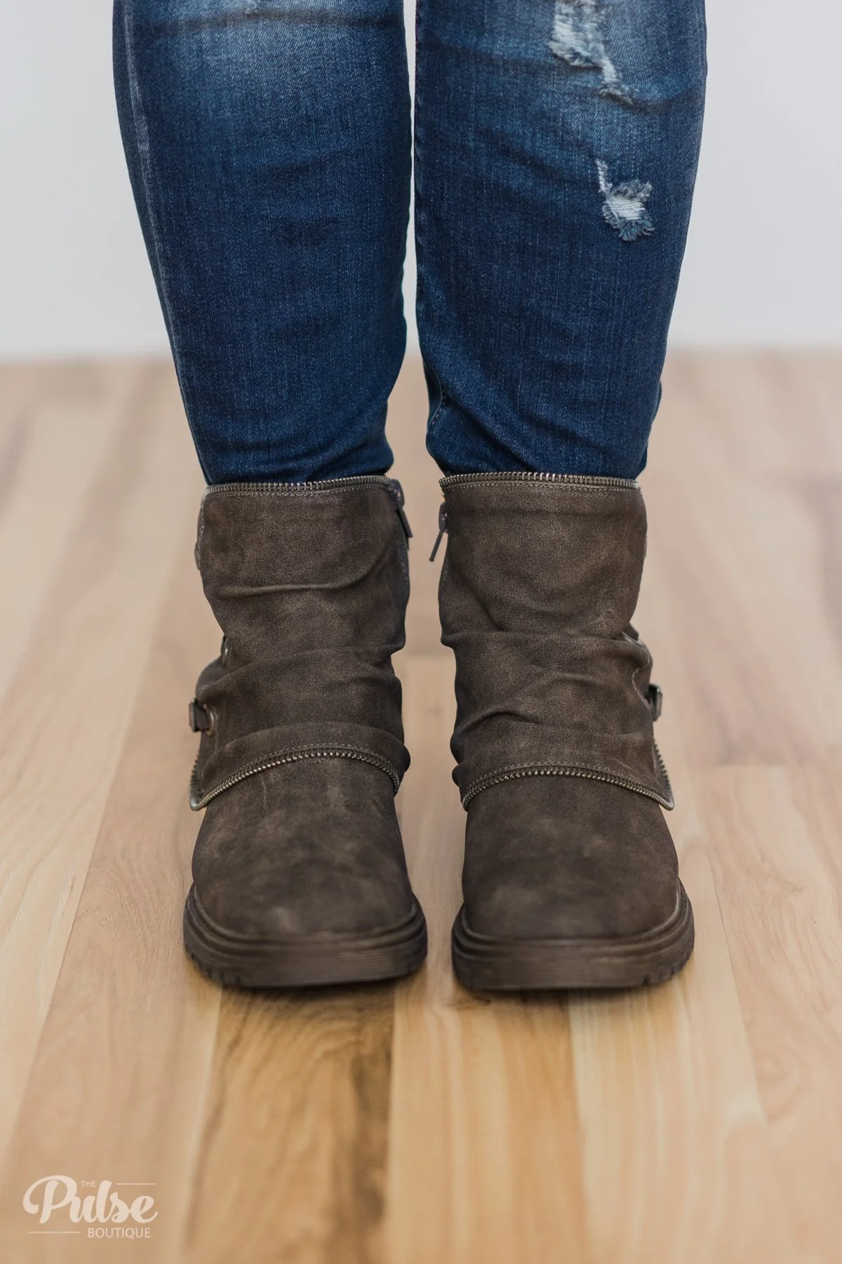 Very G Bruiser Boots- Grey - Image 3